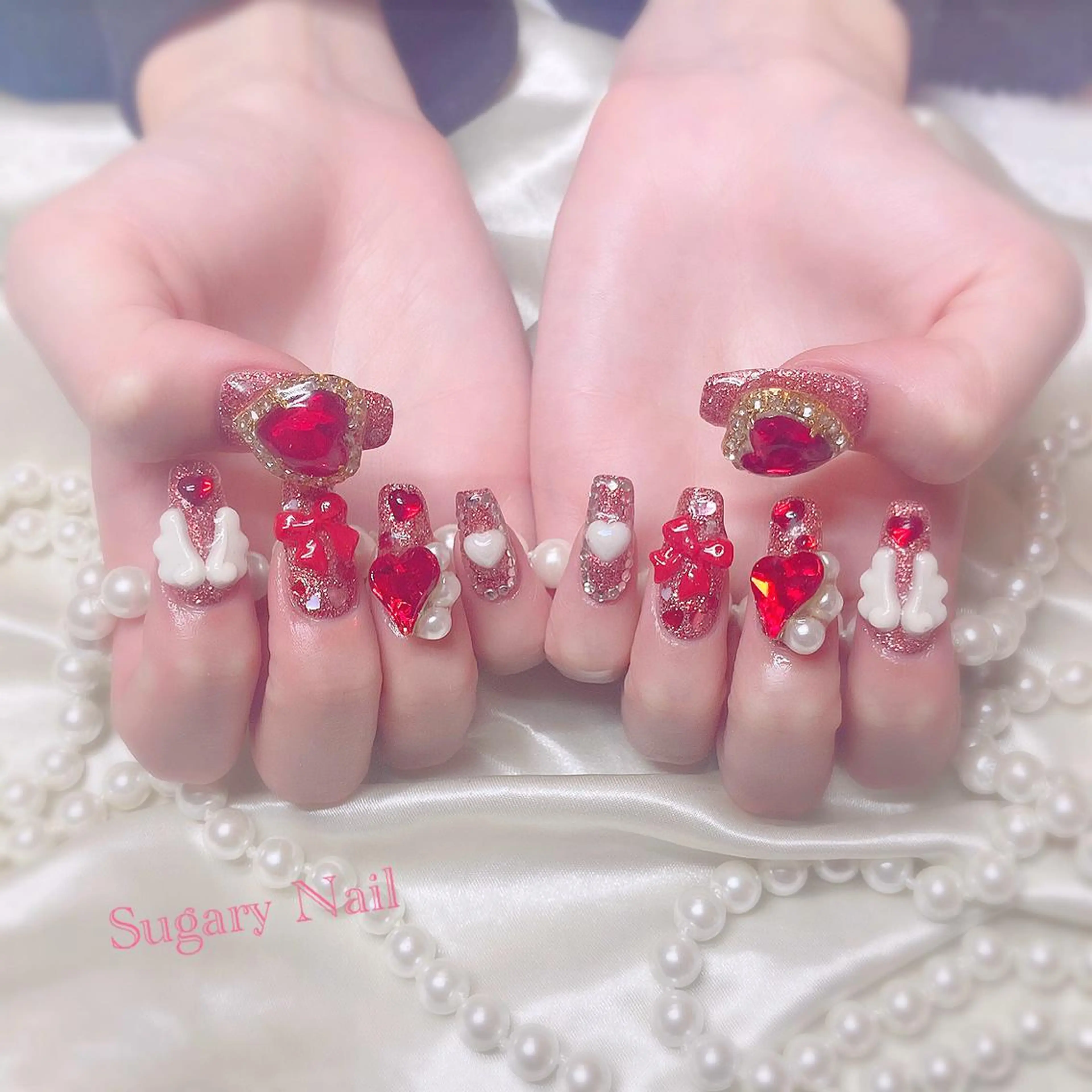 ネイル ハンドネイル SugaryNail Rinaのネイルデザイン