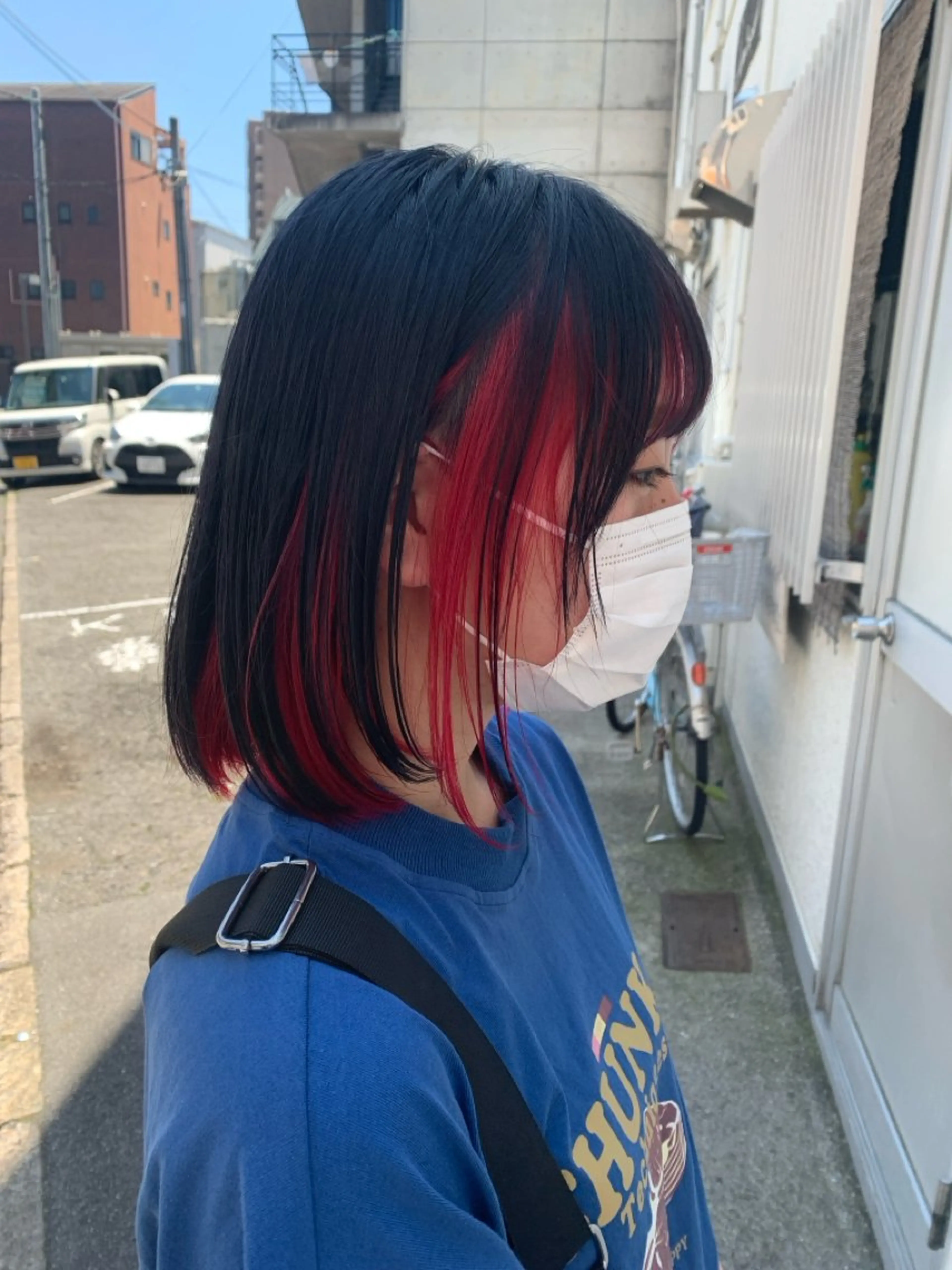 ミディアム カラー なりたいを叶える /町野 朝哉のヘアスタイル