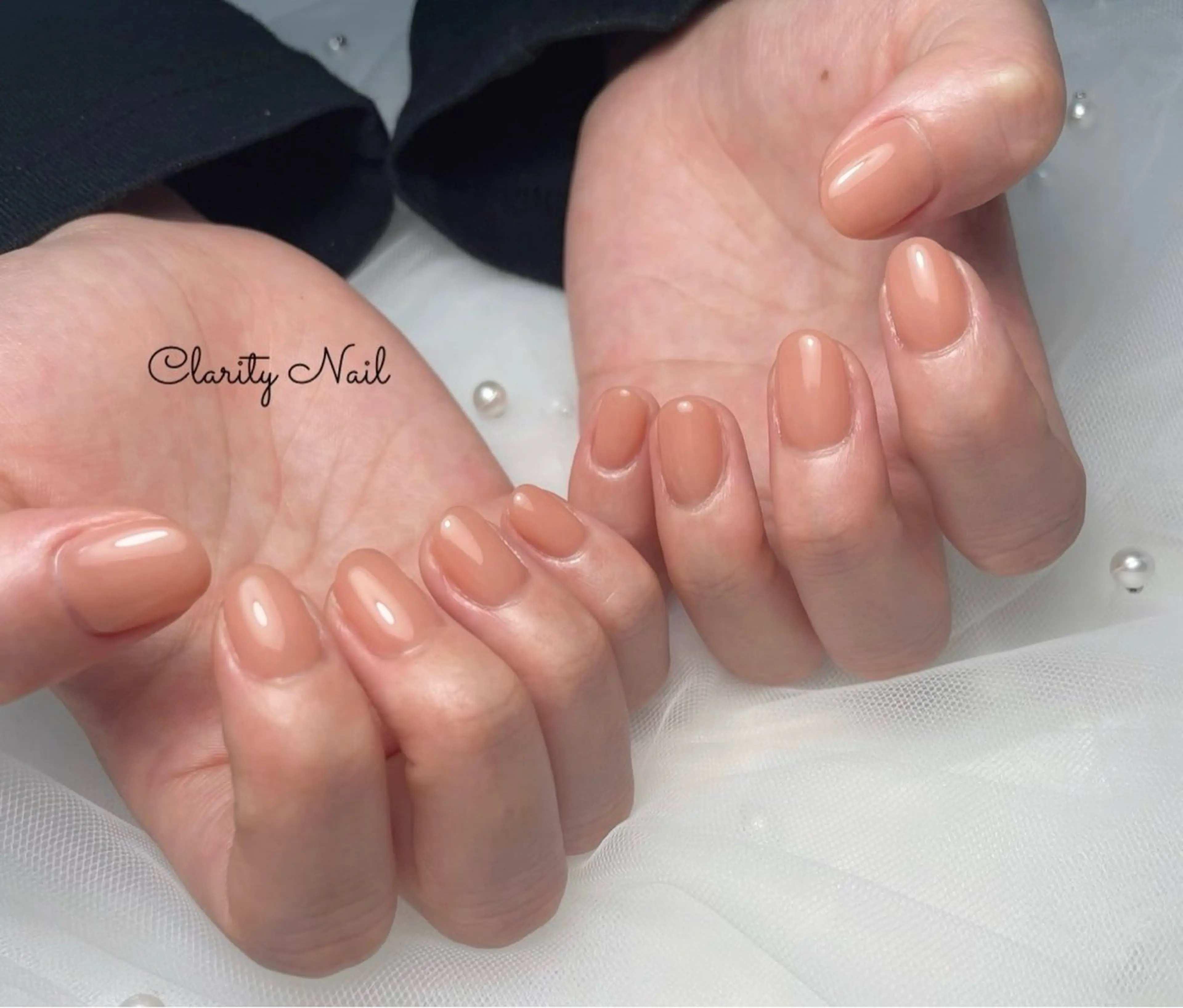 ネイル ワンカラーネイル ハンドネイル Clarity Nailのネイルデザイン
