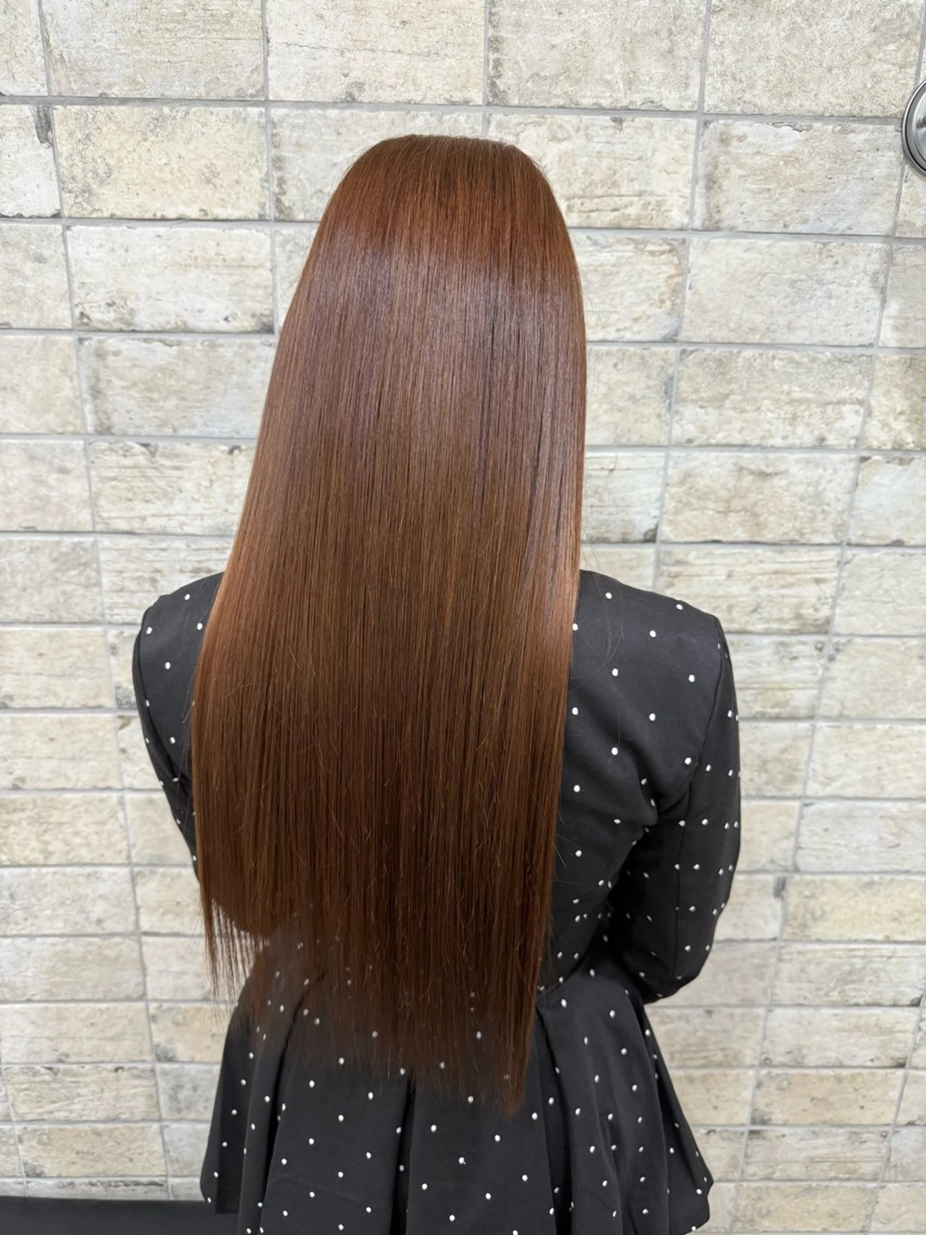 ロング カラー 髪質改善 カット ヘアカラー トリートメント オーナースタイリスト 奈須雄紀のヘアスタイル