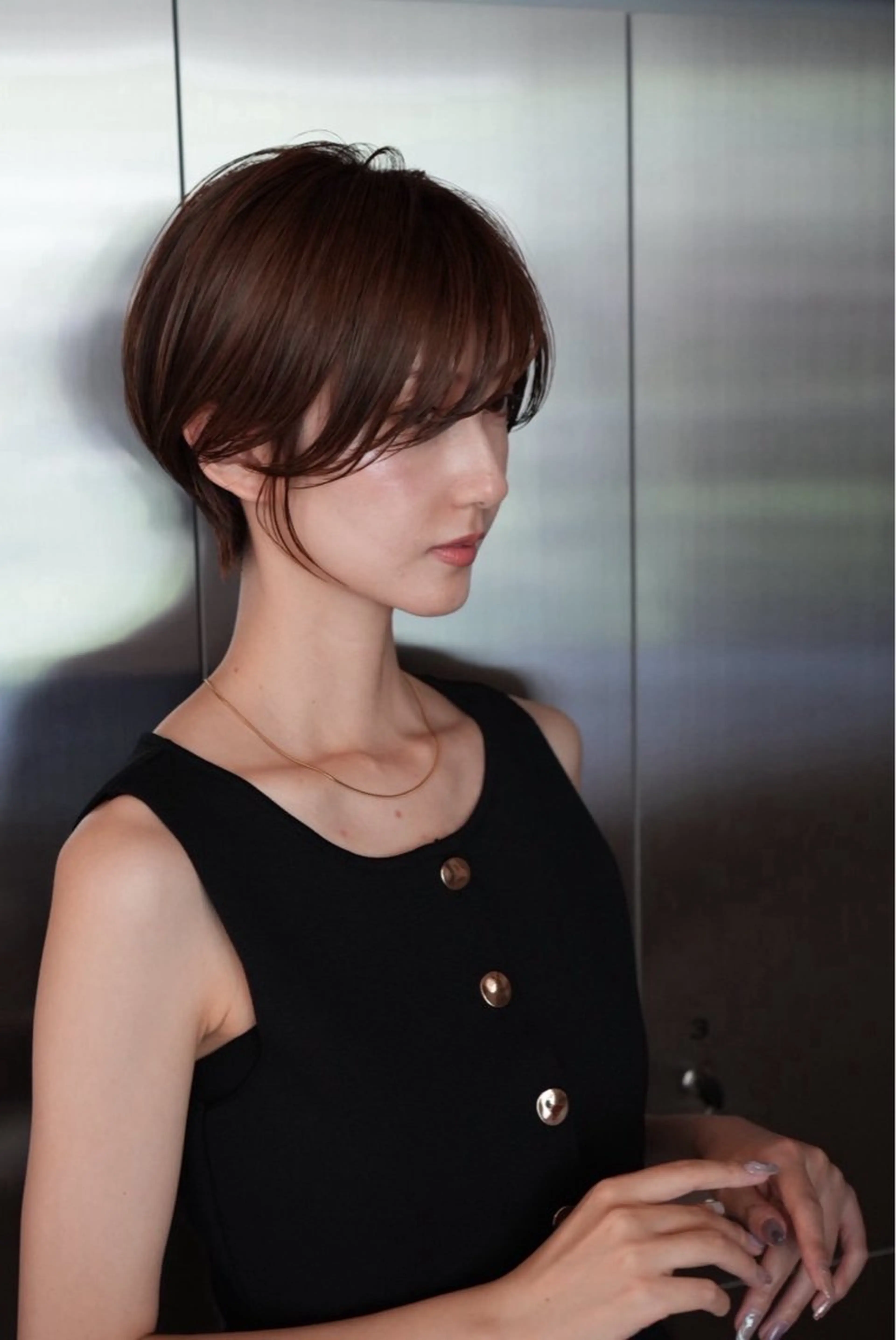 ショート カラー 八幡 空乃のヘアスタイル