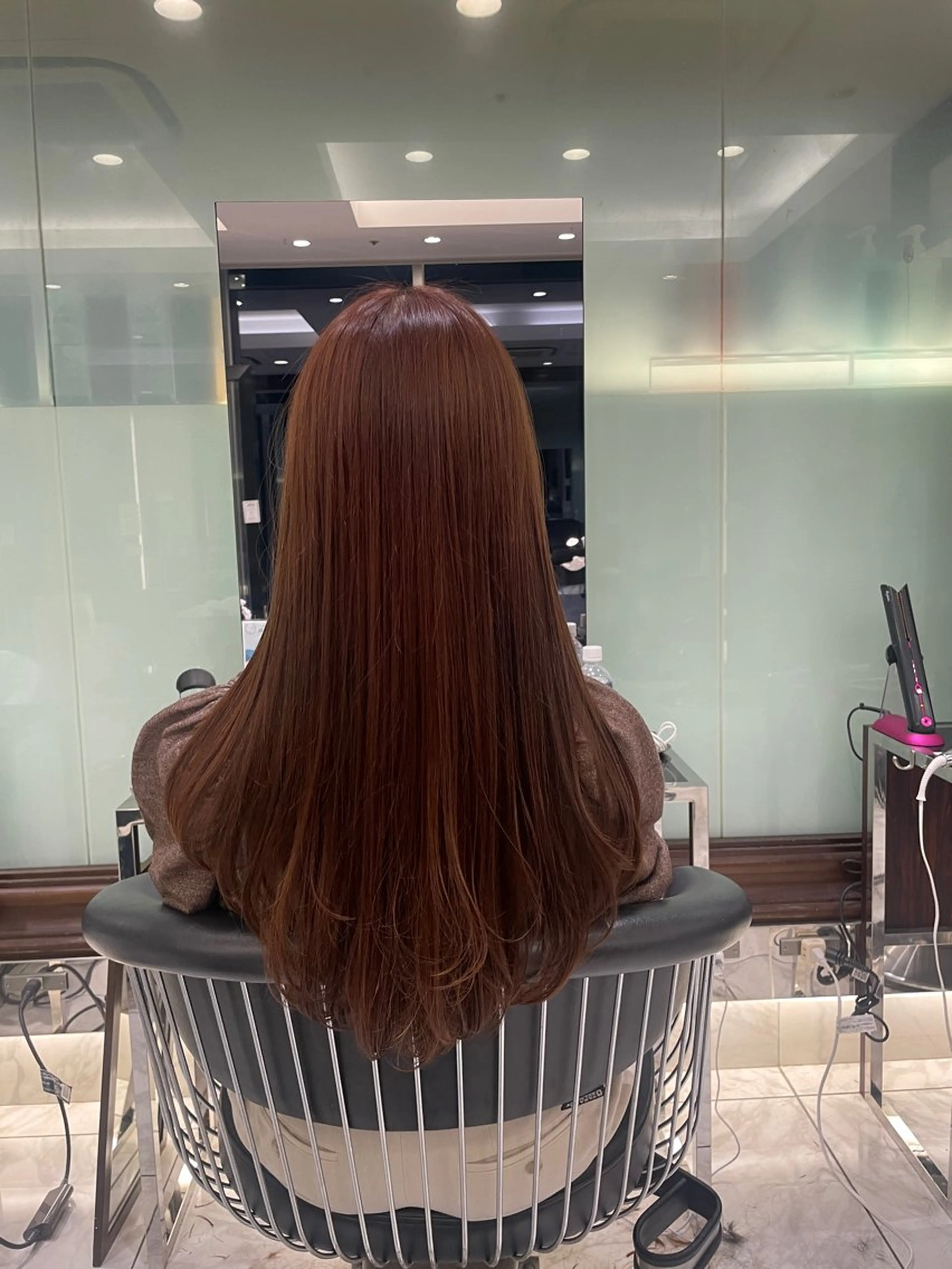 ロング レイヤーカット ロング 縮毛矯正/レイヤー 🌙児玉光瑠のヘアスタイル