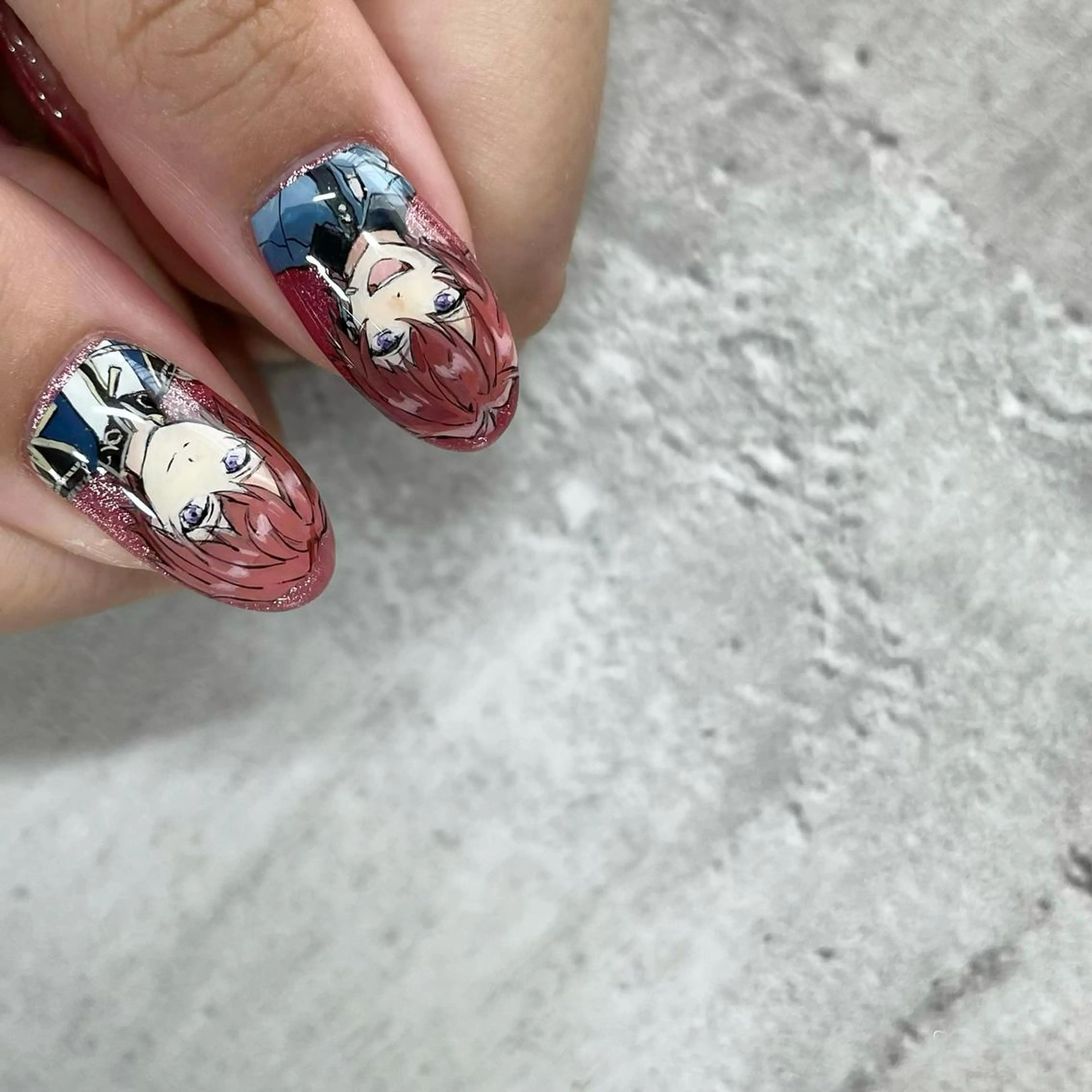 ネイル 桜ネイル 東 千夏のネイルデザイン