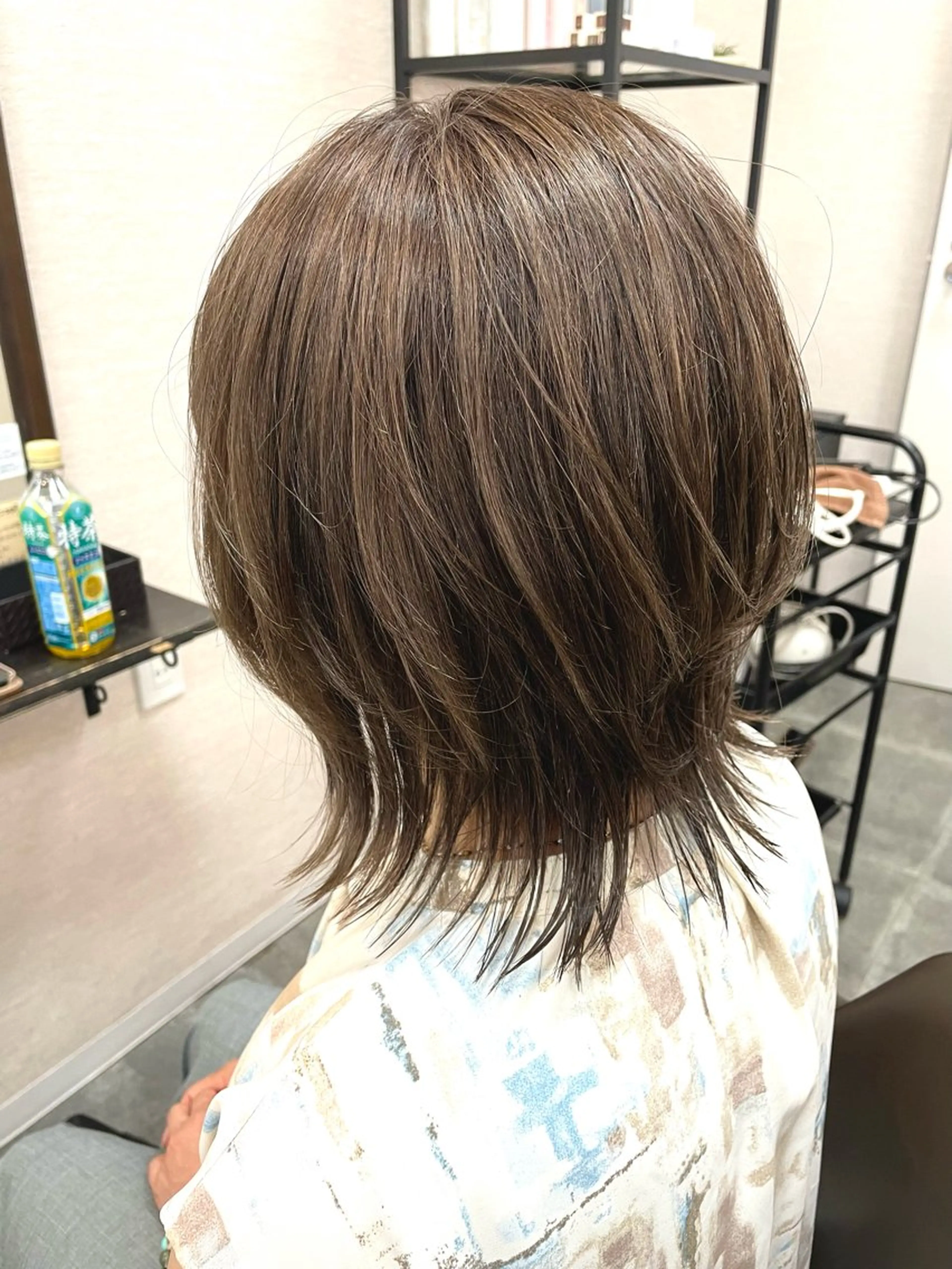 セミロング 野崎 由理／髪質改善のヘアスタイル