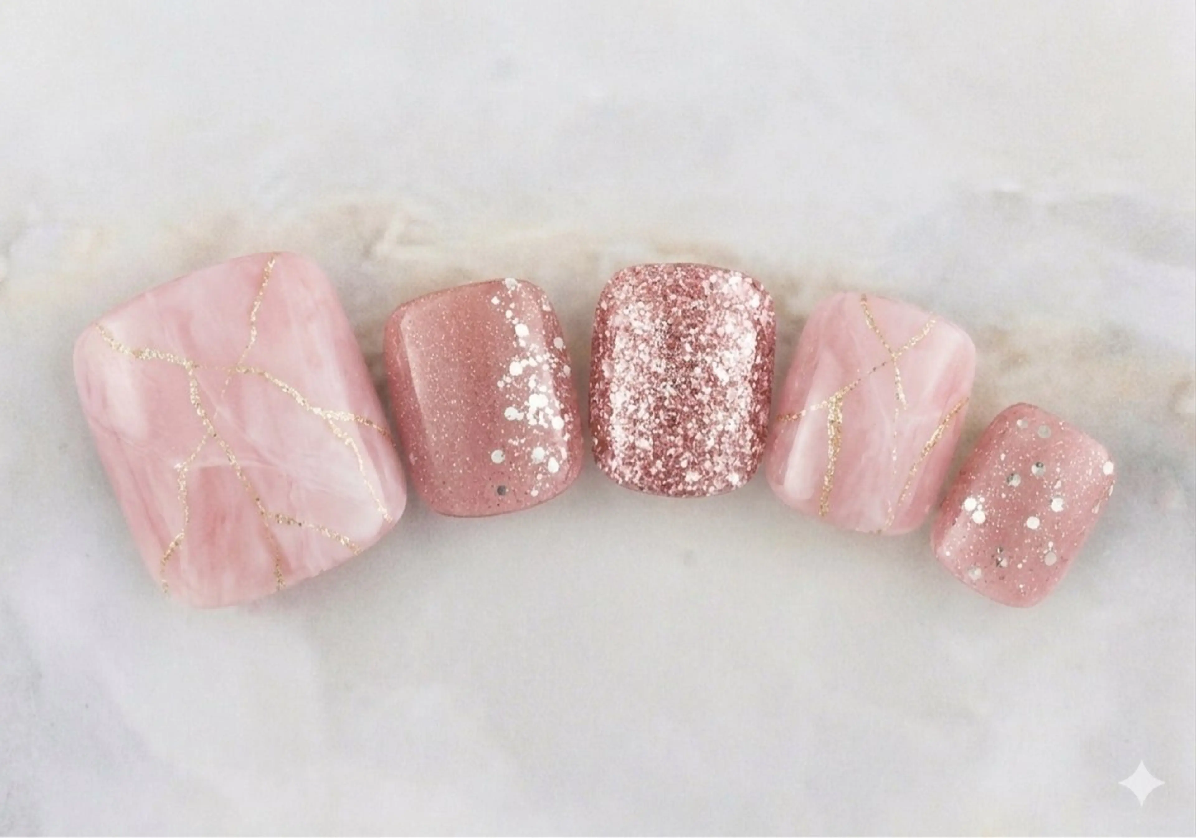 ネイル フットネイル フットネイル ♡4U NAIL& 韓国美容＆ネイル♡のネイルデザイン