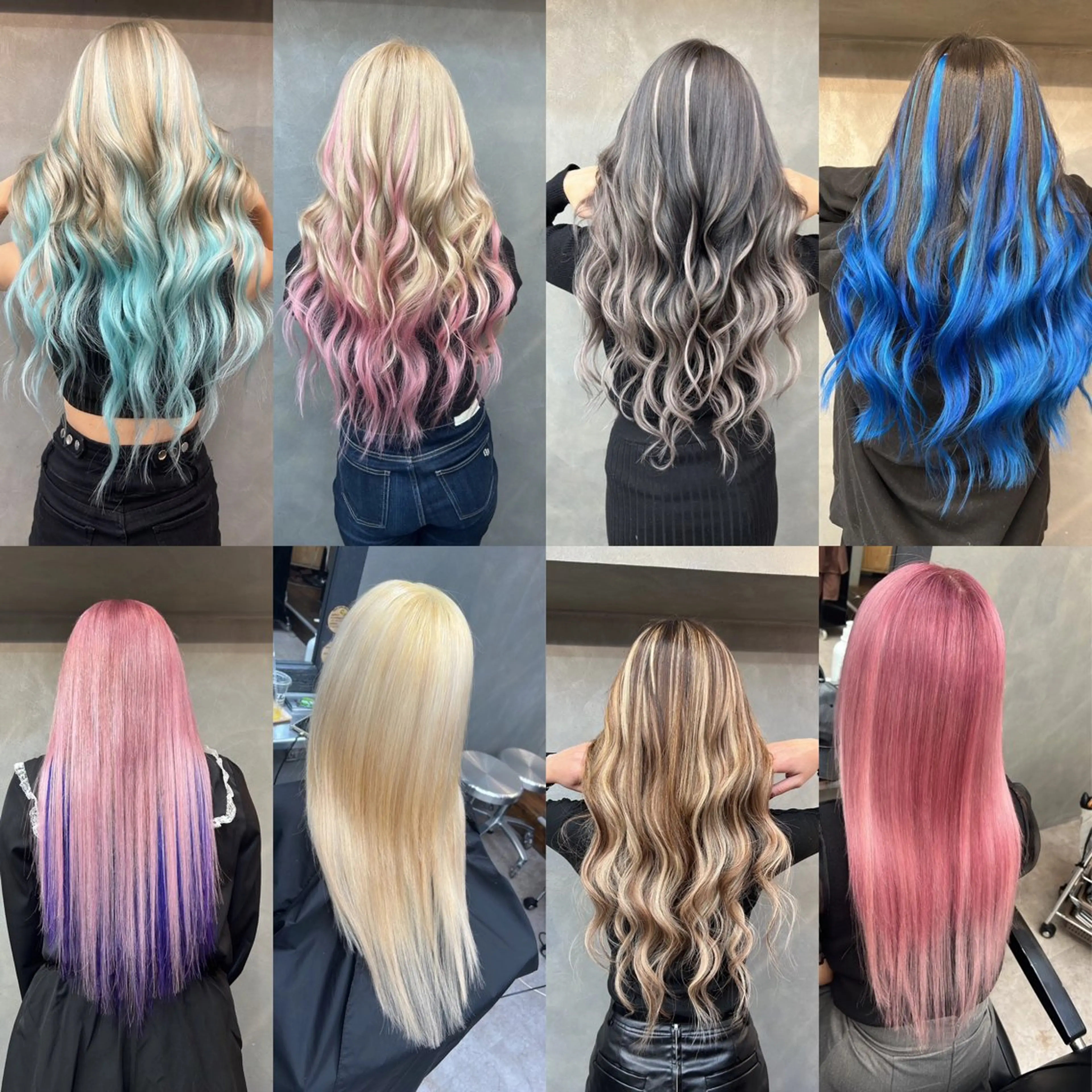 ロング シールエクステ エクステ 美魔女 美容師NAOのヘアスタイル