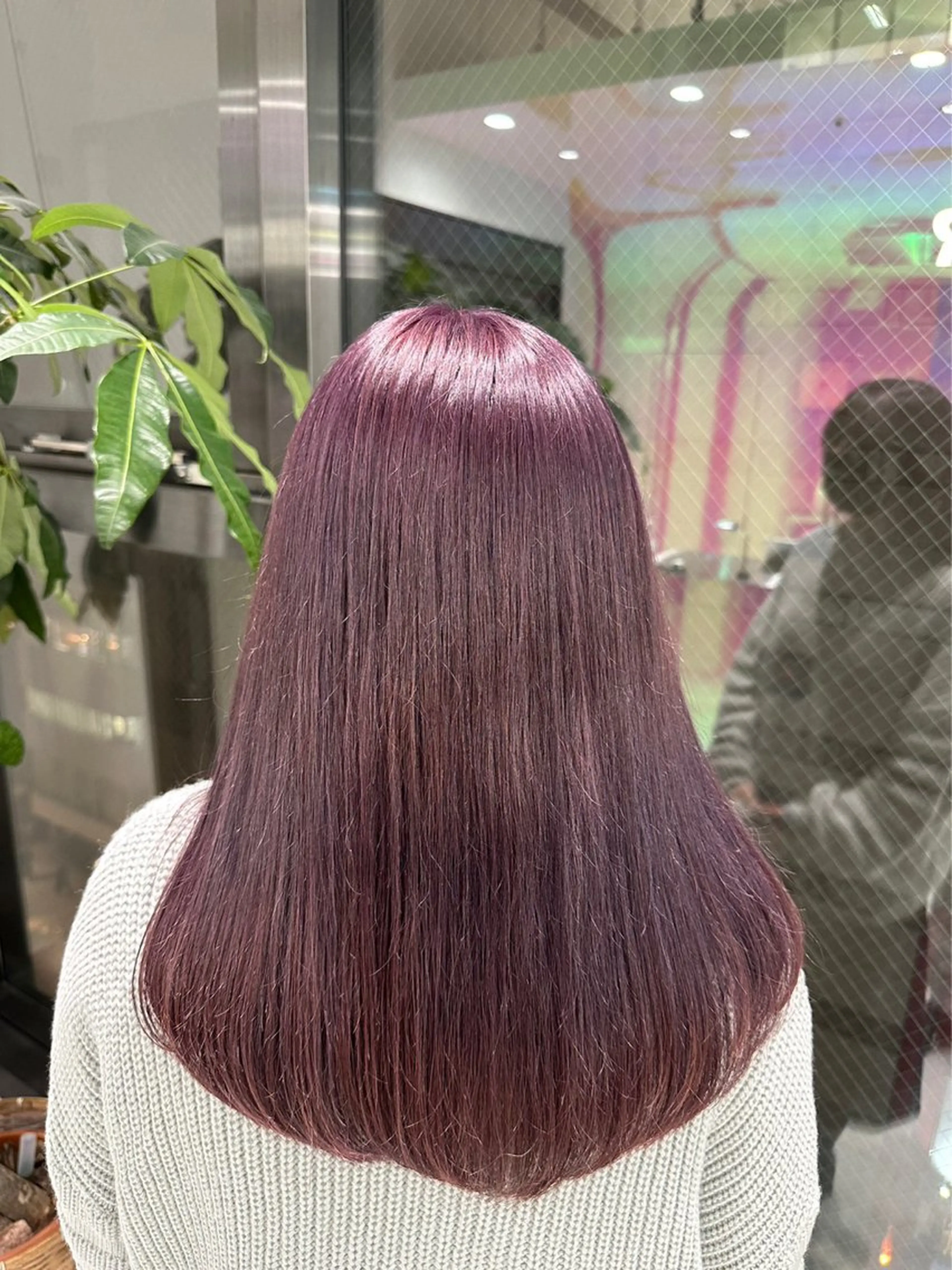 ロング カラー パーマ ヘアアレンジ メンズ 🤍透明感カラー🤍 似合わせ🤍AINEのヘアスタイル