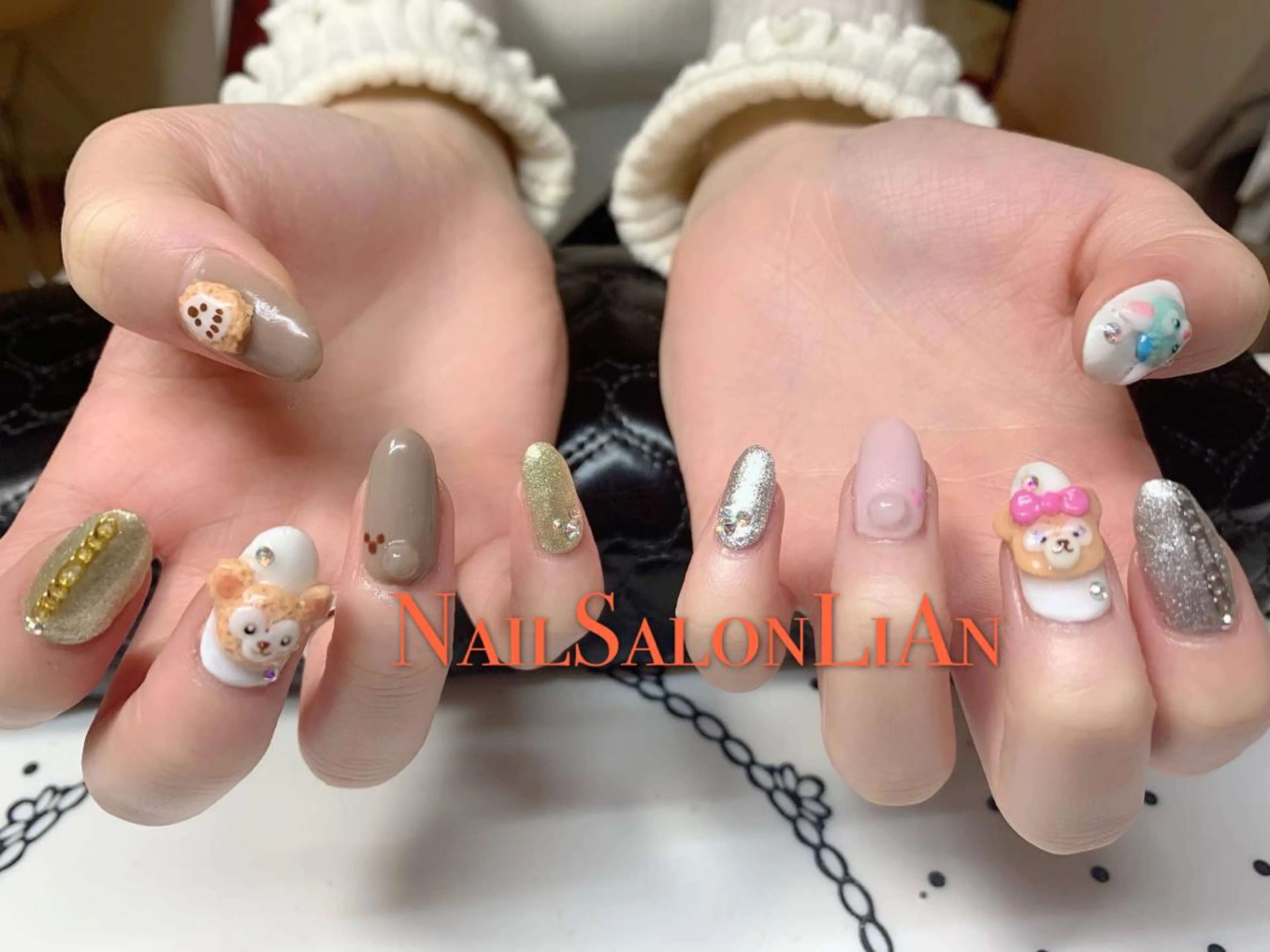 ネイル 持ち込み ハンドネイル NailSalon LiAnのネイルデザイン