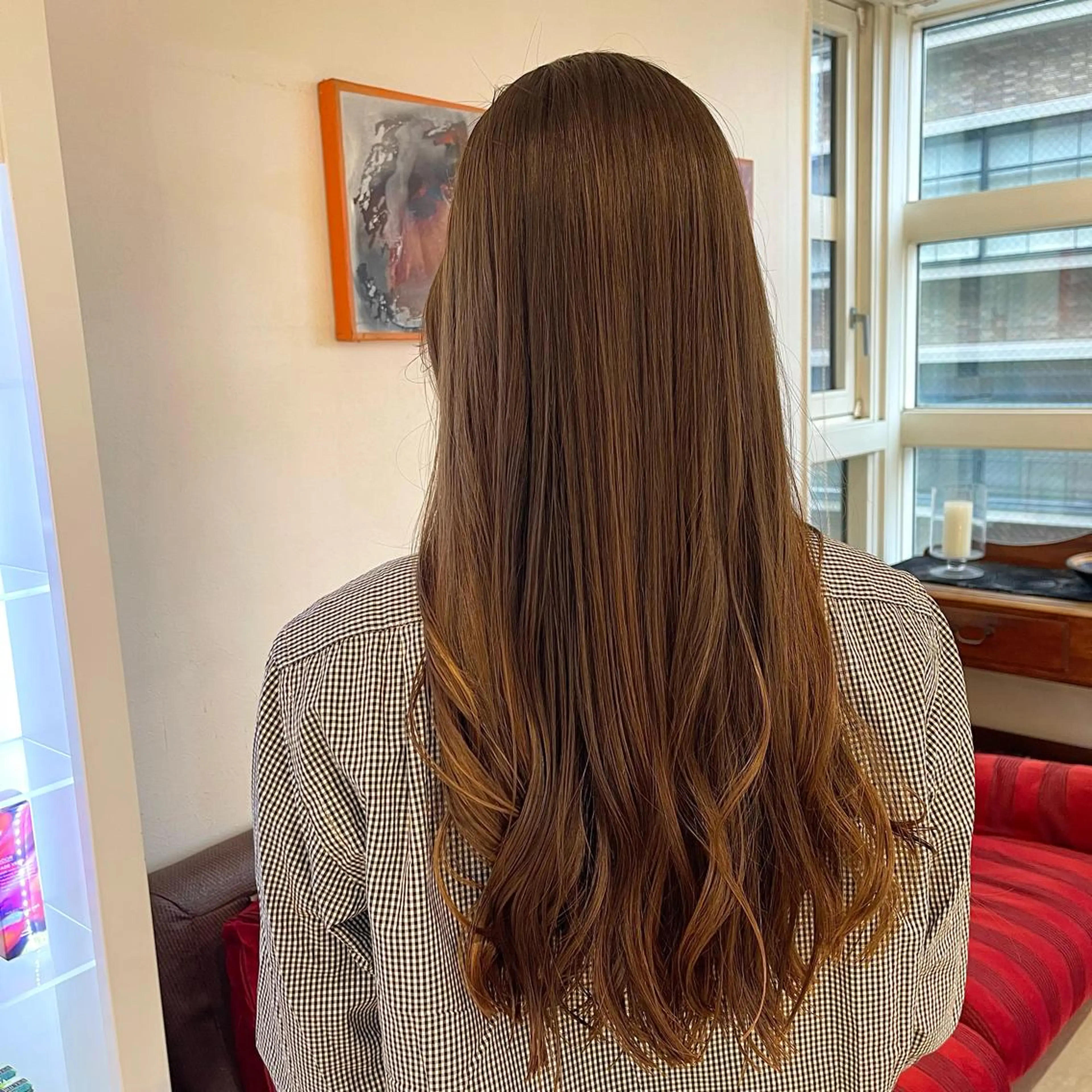 ロング 鶴﨑 美優亜のヘアスタイル