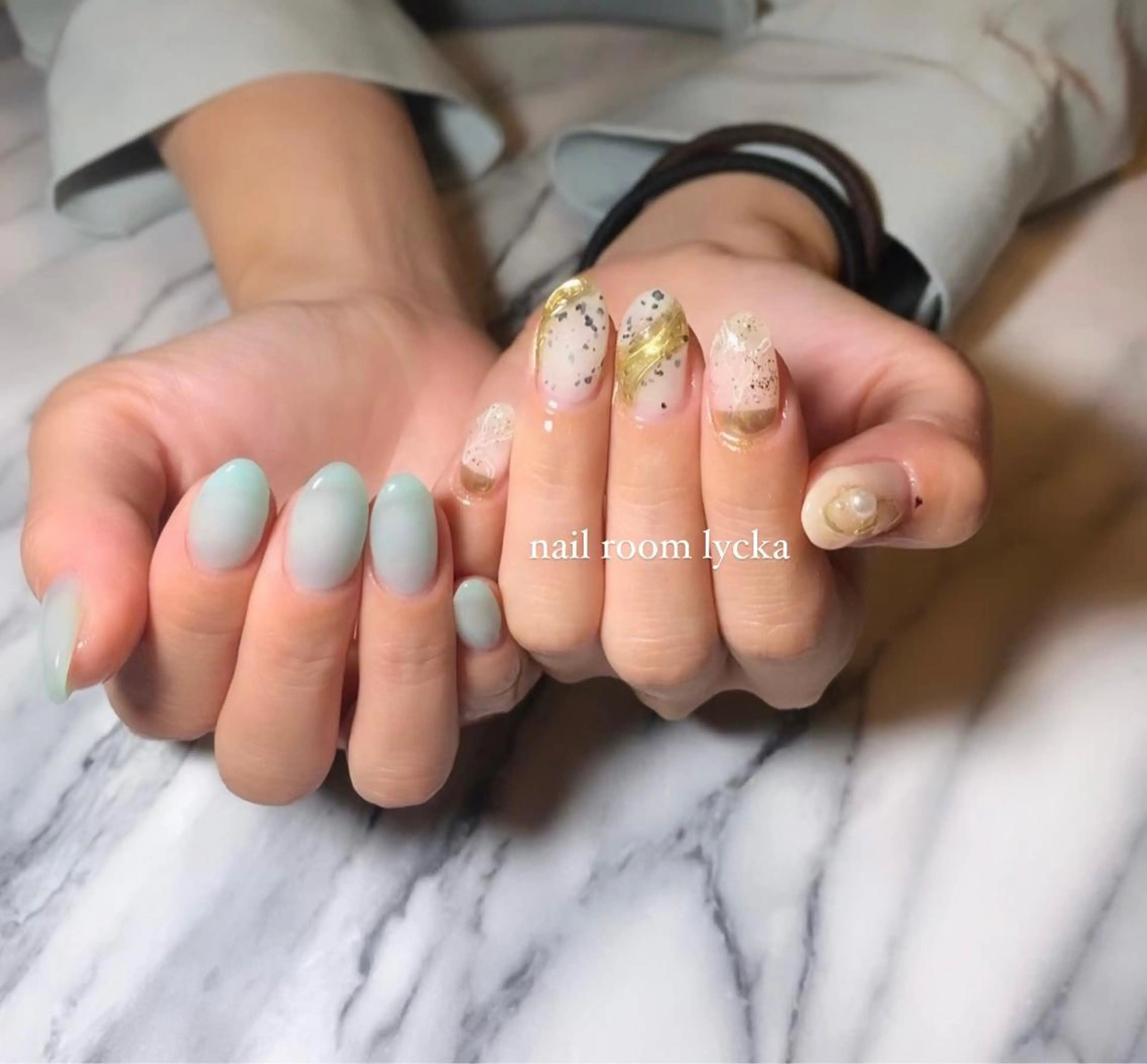 ネイル ﾈｲﾙﾙｰﾑﾘｯｶ 𝐦𝐚𝐲𝐮のネイルデザイン