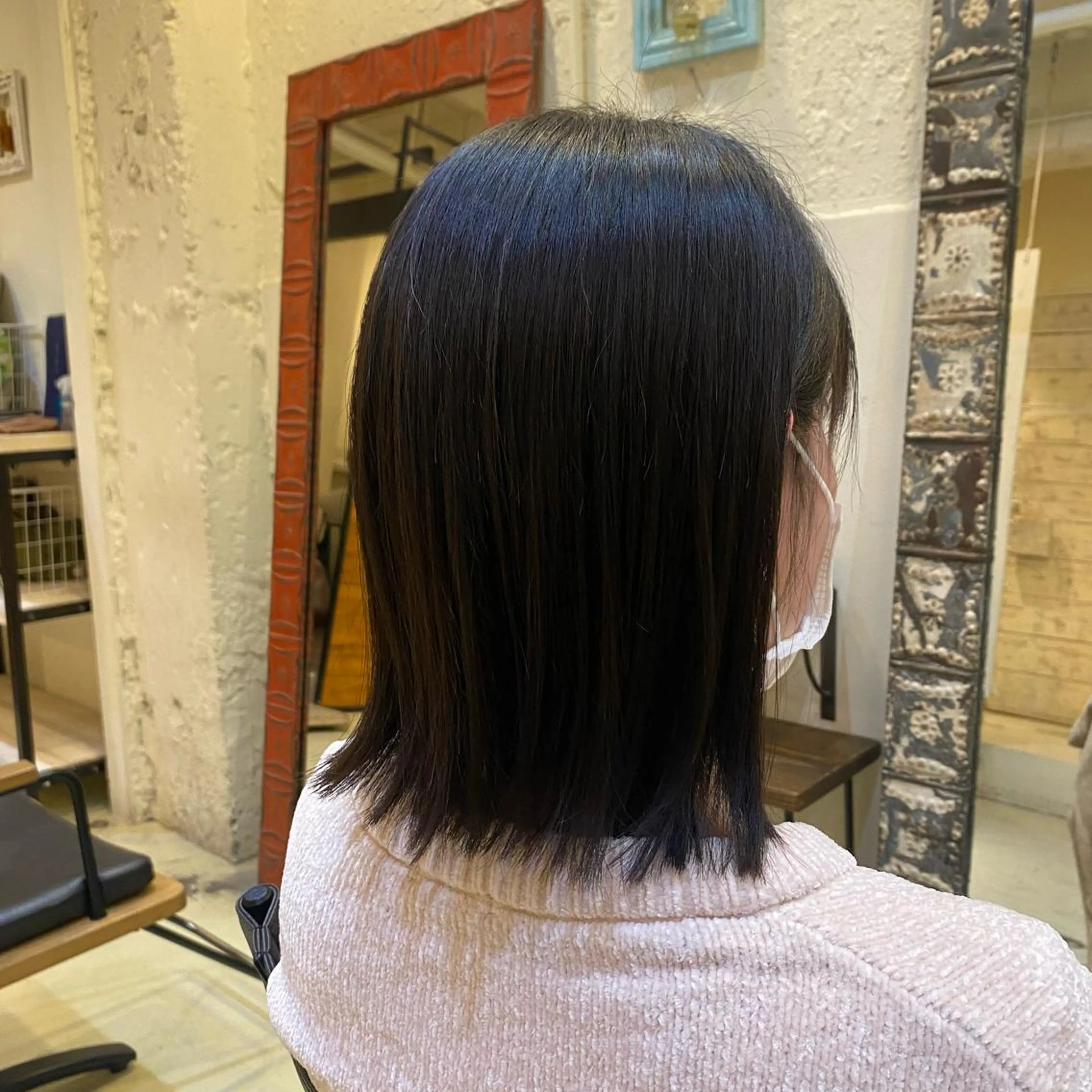 ミディアム 谷九/天王寺/上本町 ショート/ボブ/北川のヘアスタイル