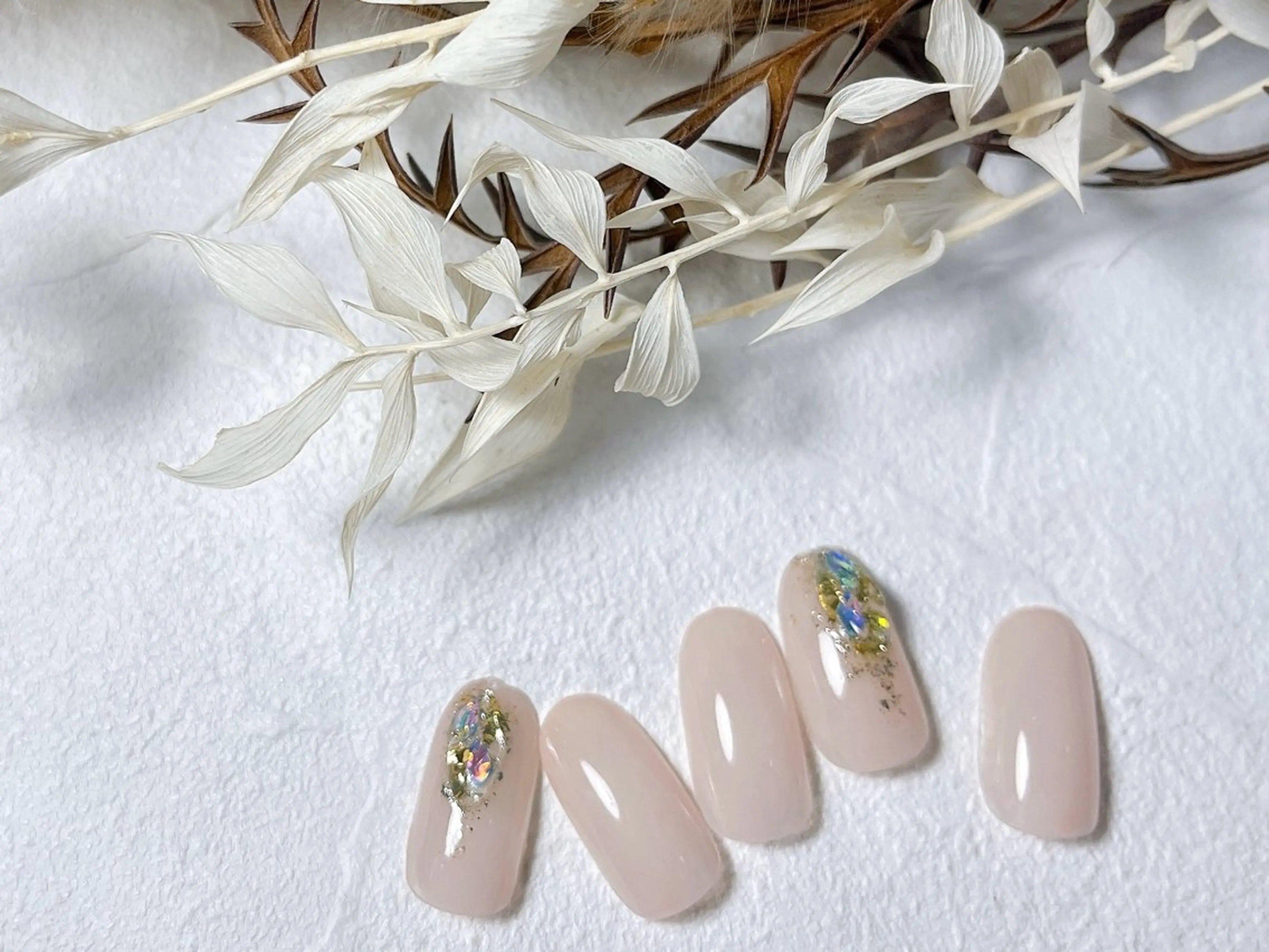 ネイル オーロラネイル フットネイル フレンチネイル ジェルネイル キラキラネイル kiki nail たまプラーザのネイルデザイン