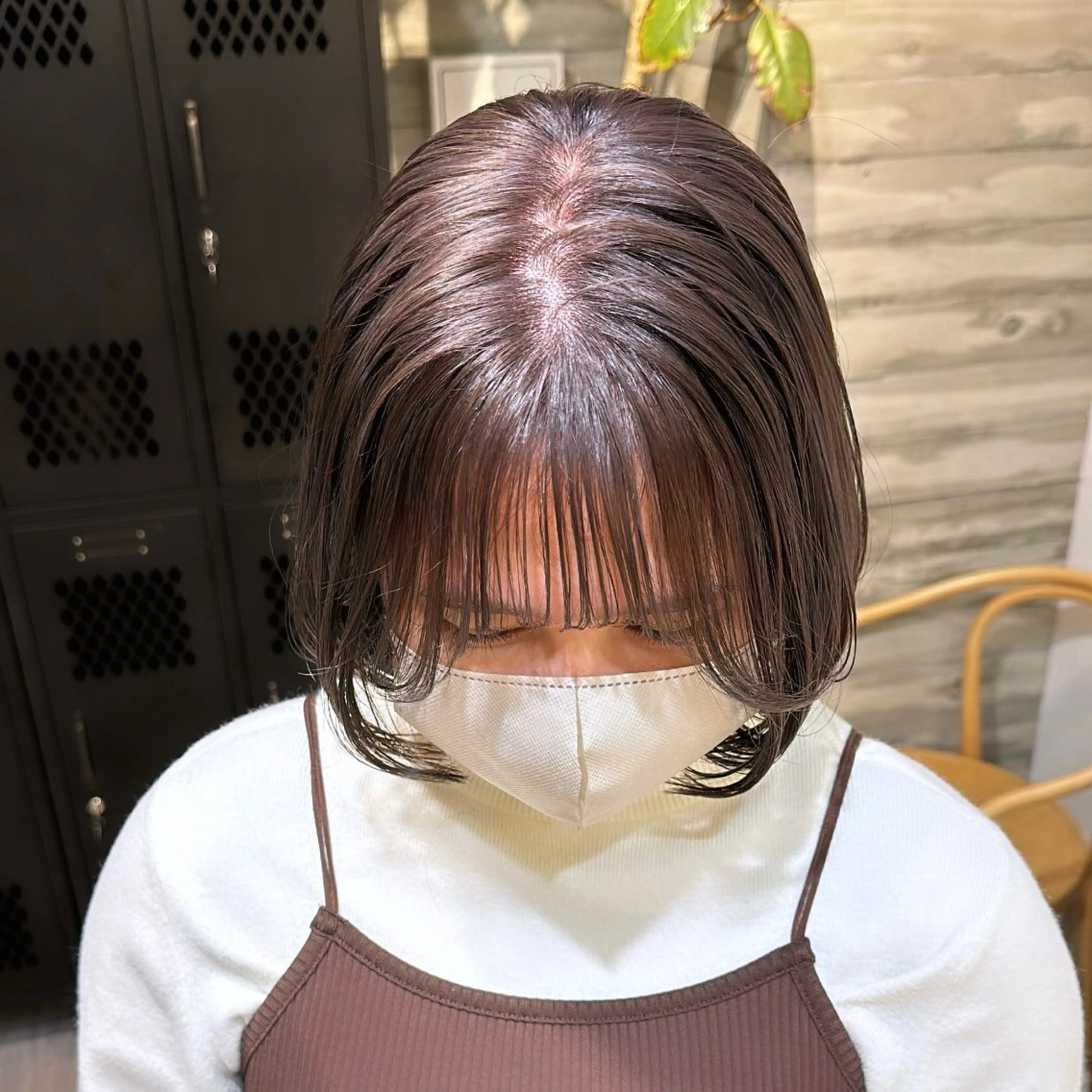 ショート カラー ササキカズマ〻透明感 〻色落ち〻赤み消しのヘアスタイル