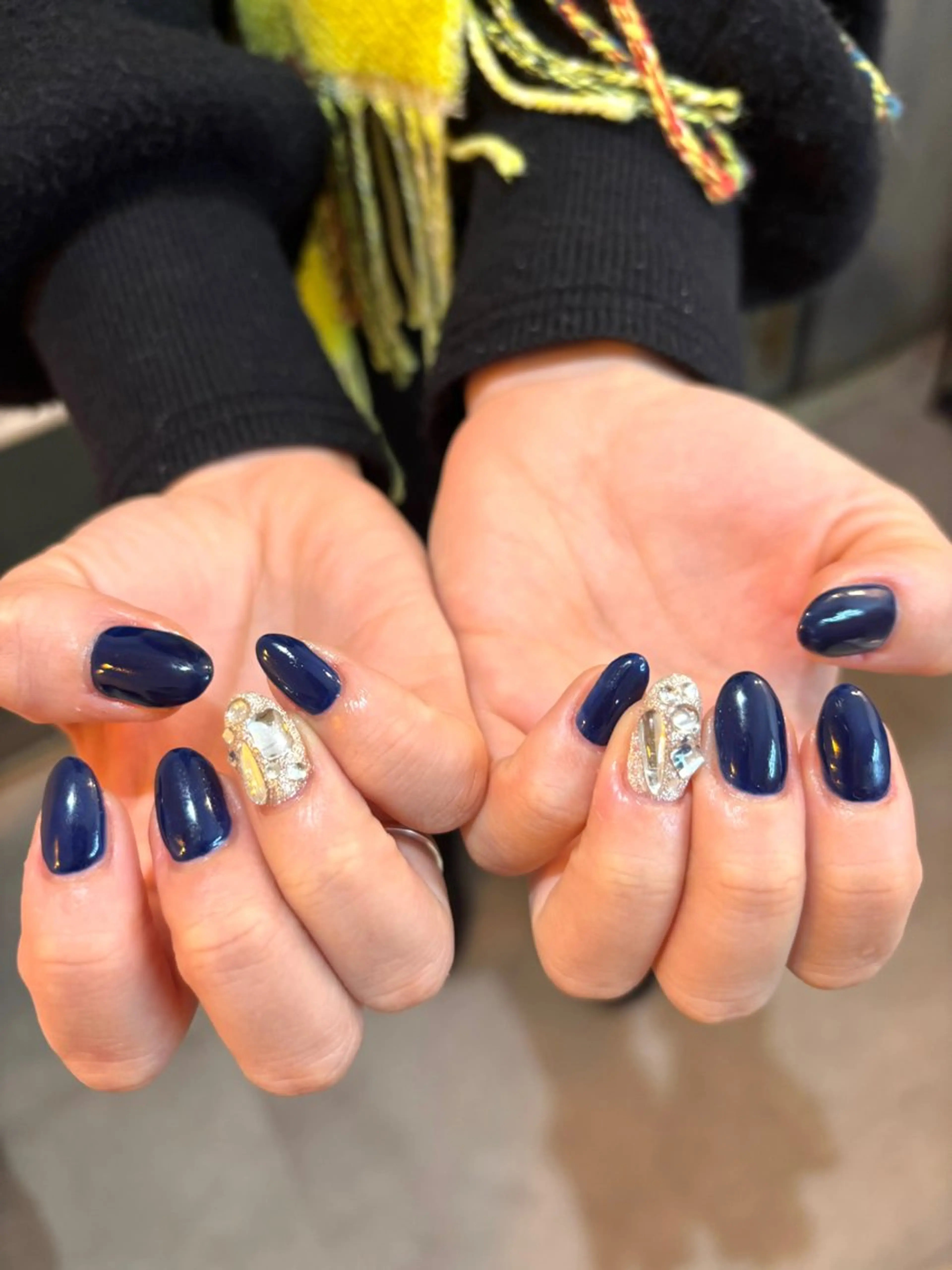 ミディアム ハンドネイル Lesest akariのネイルデザイン