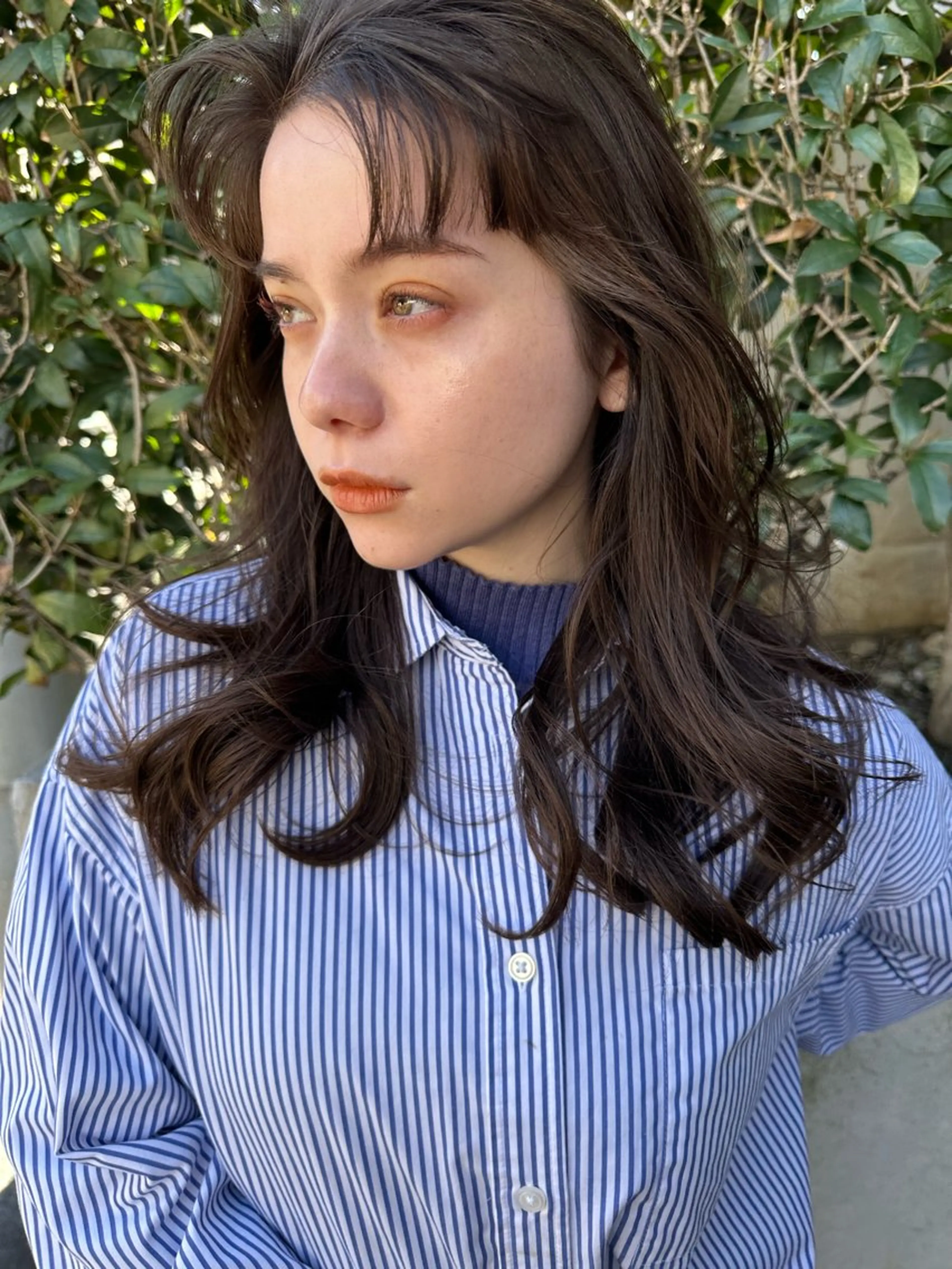 ミディアム カラー ブラウンカラー ❤️アヤカ Wカラー ボブ レイヤー❤️のヘアスタイル