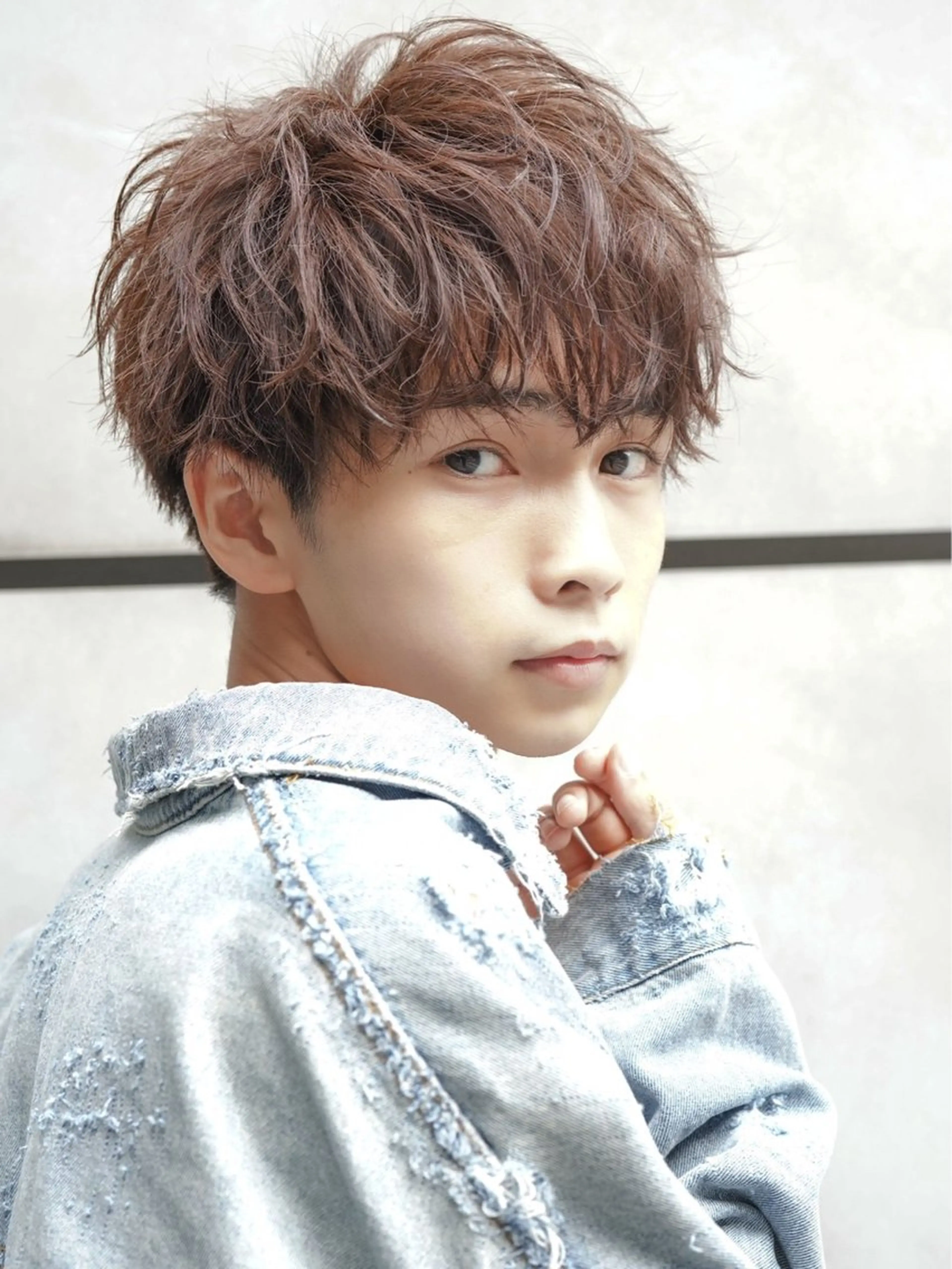 ミディアム 蛯原 興輝のヘアスタイル