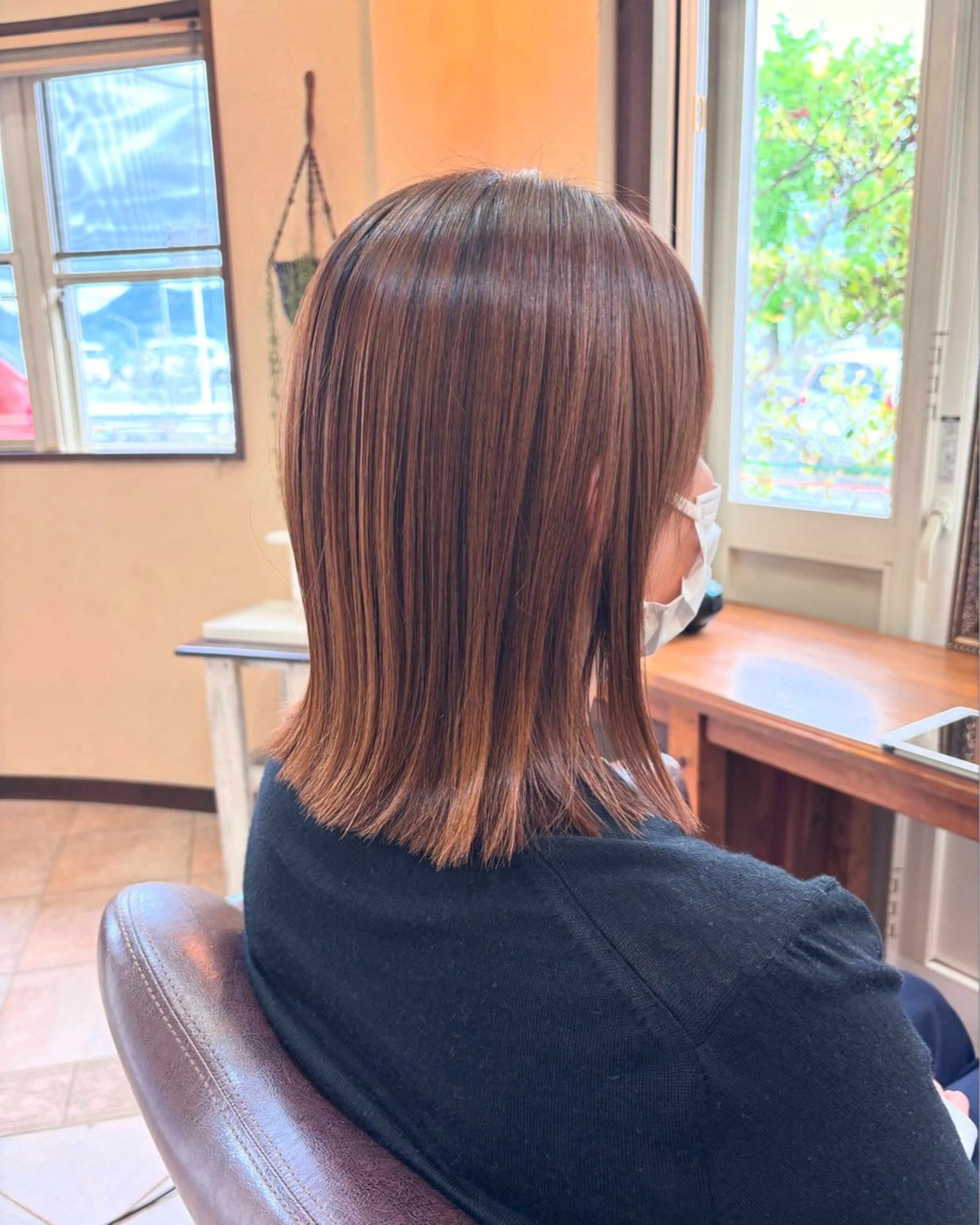 ミディアム 舟山 瑛太郎のヘアスタイル