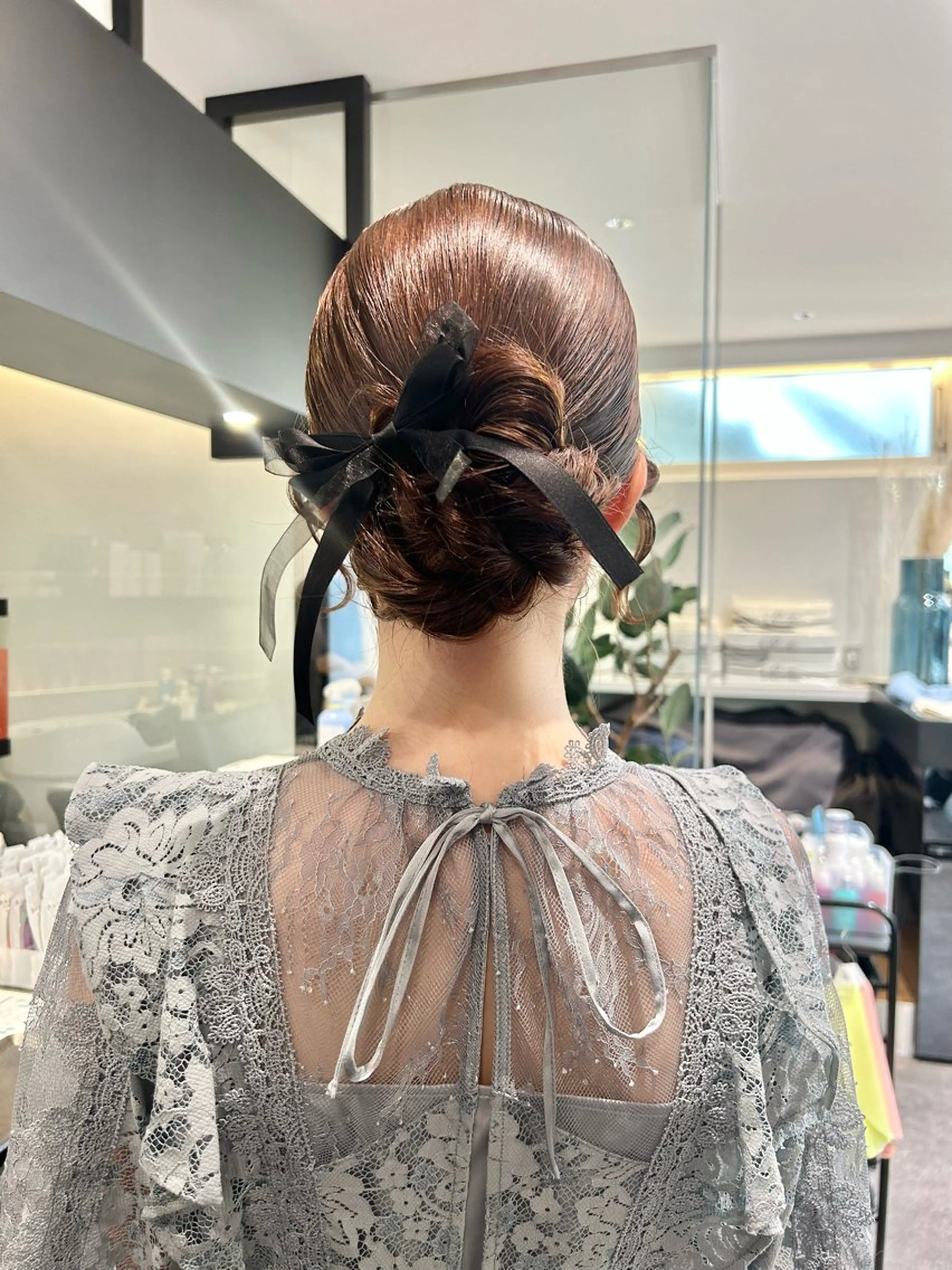 ヘアアレンジ 🎀ヘアセット透明感 /REINA🎀のヘアスタイル