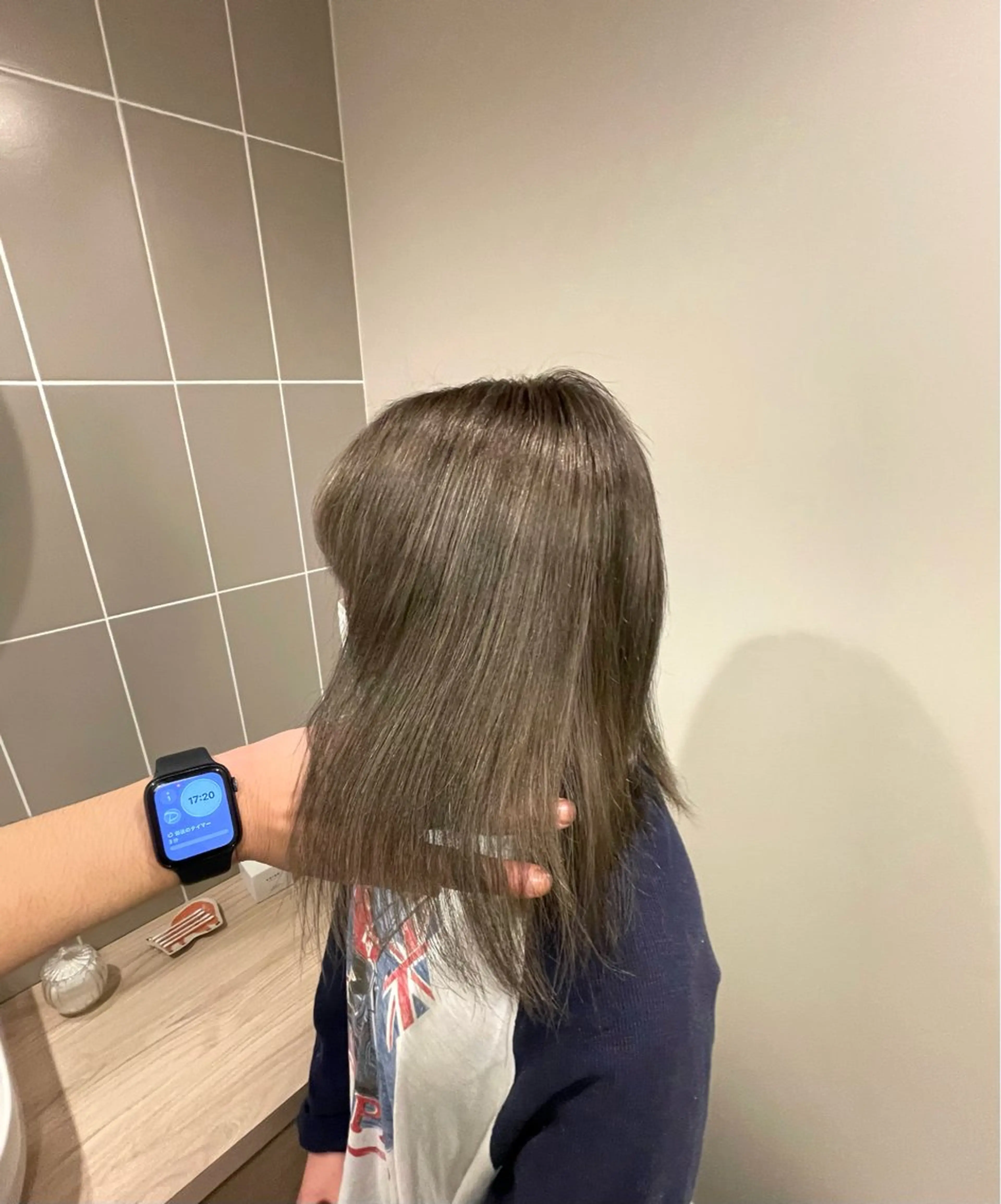 ミディアム ヘアカラー 【🥀履歴修正🥀】 ハイトーン職人/拓真のヘアスタイル