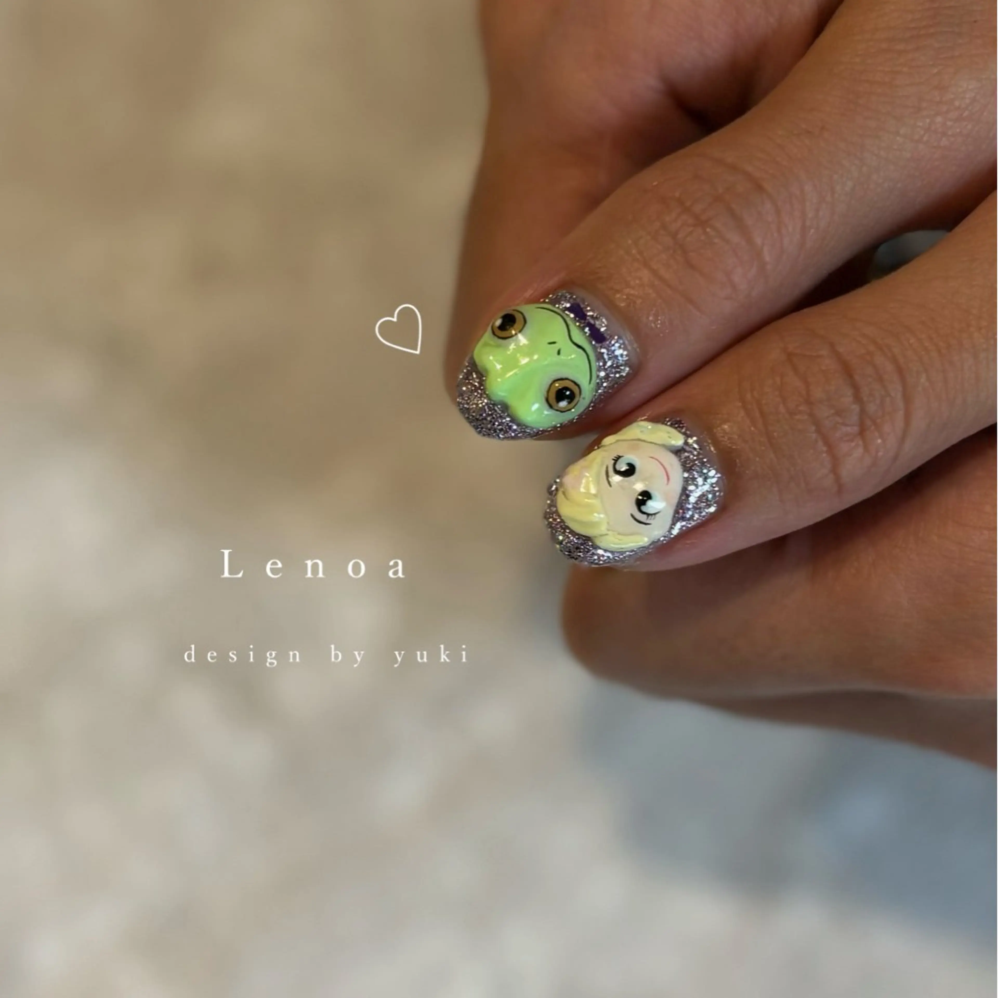 ネイル ハンドネイル Lenoa Yukiのネイルデザイン