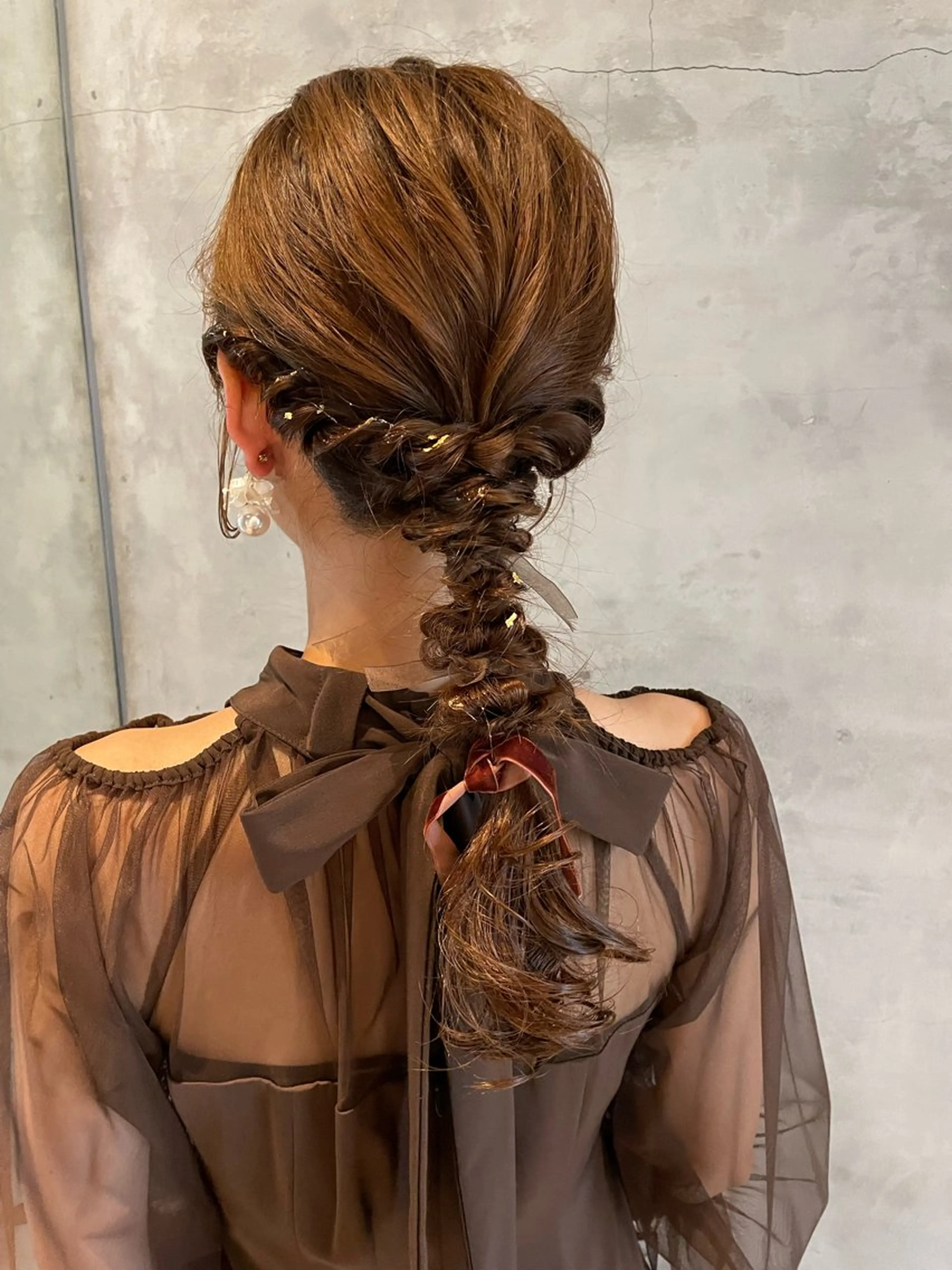 ロング ヘアセット/透明感 カラー/MIHO♡のヘアスタイル