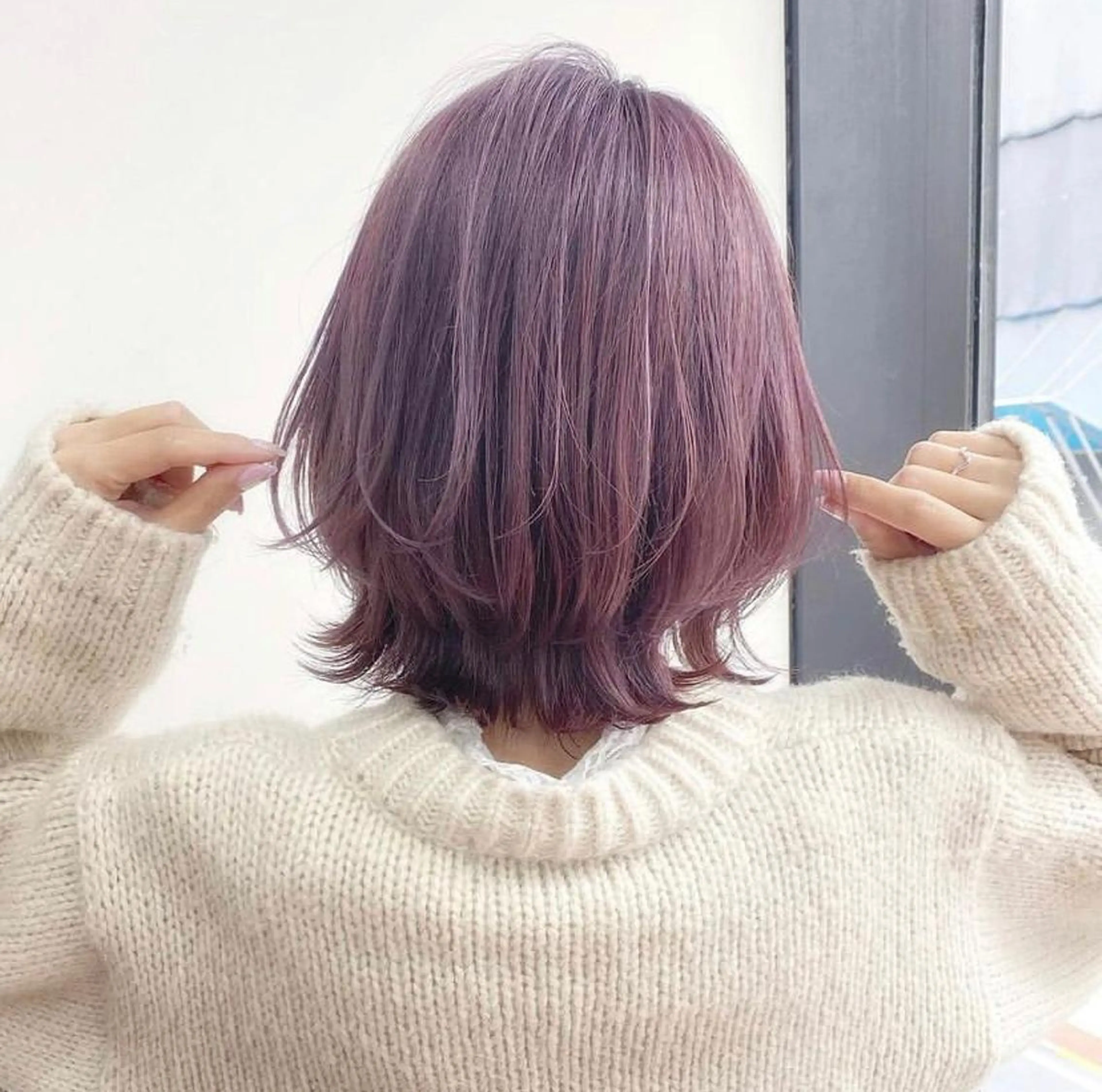 ミディアム カラー ダブルカラー ピンクカラー カット ヘアカラー トリートメント Roid 代表✨HIROのヘアスタイル