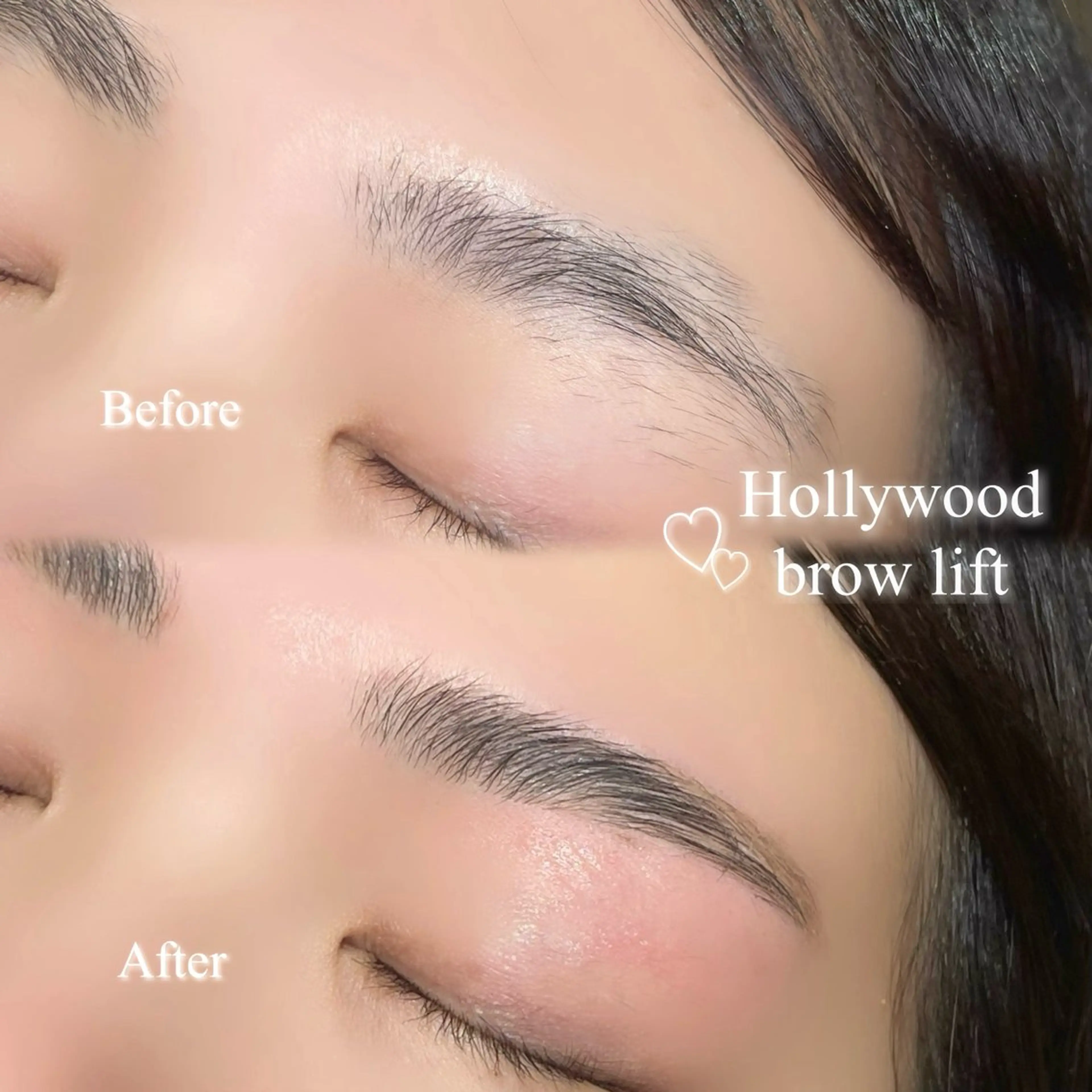 ハリウッドブロウリフト⭐︎🎵（再来+550円）の写真