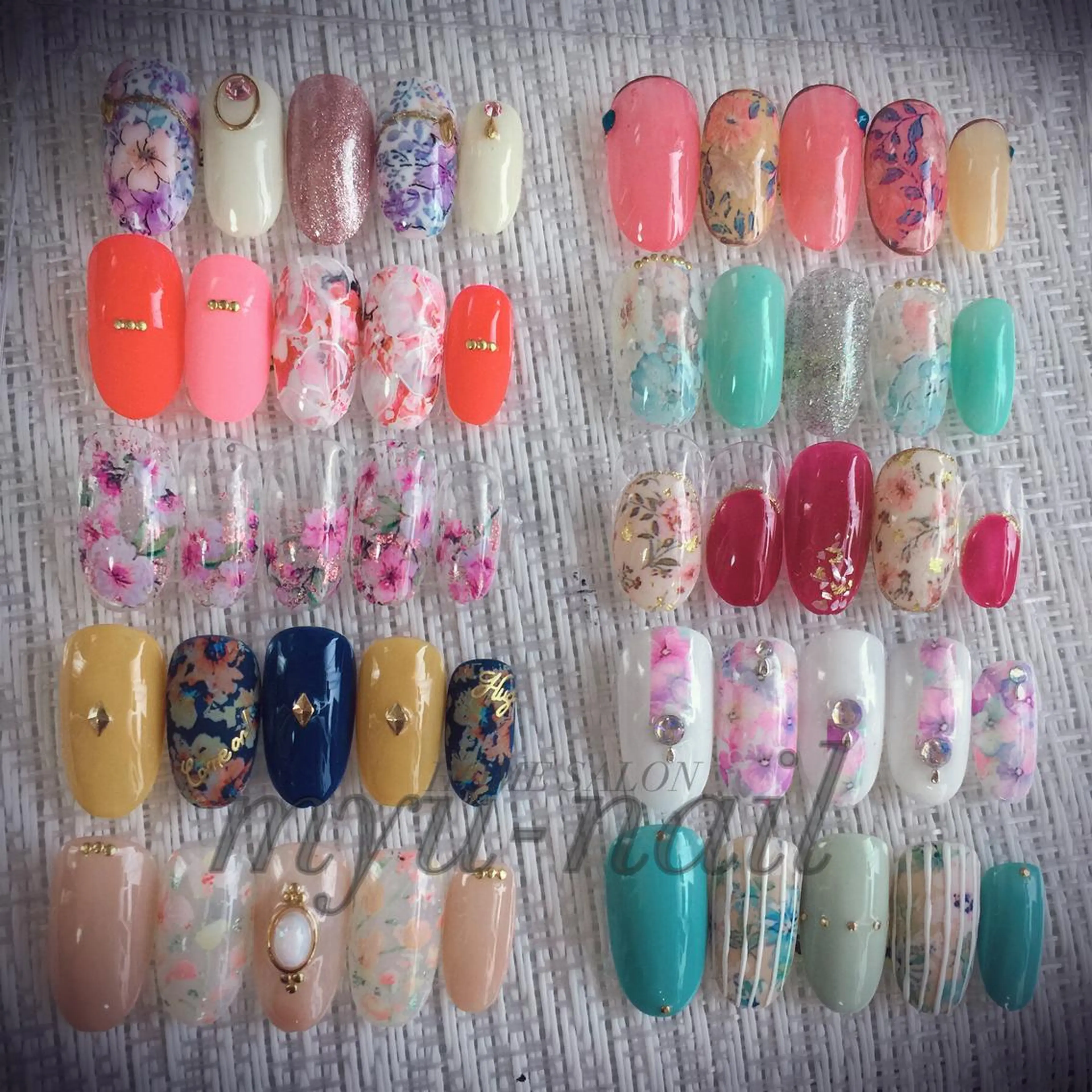 ネイル ホームサロン myu-nailのネイルデザイン