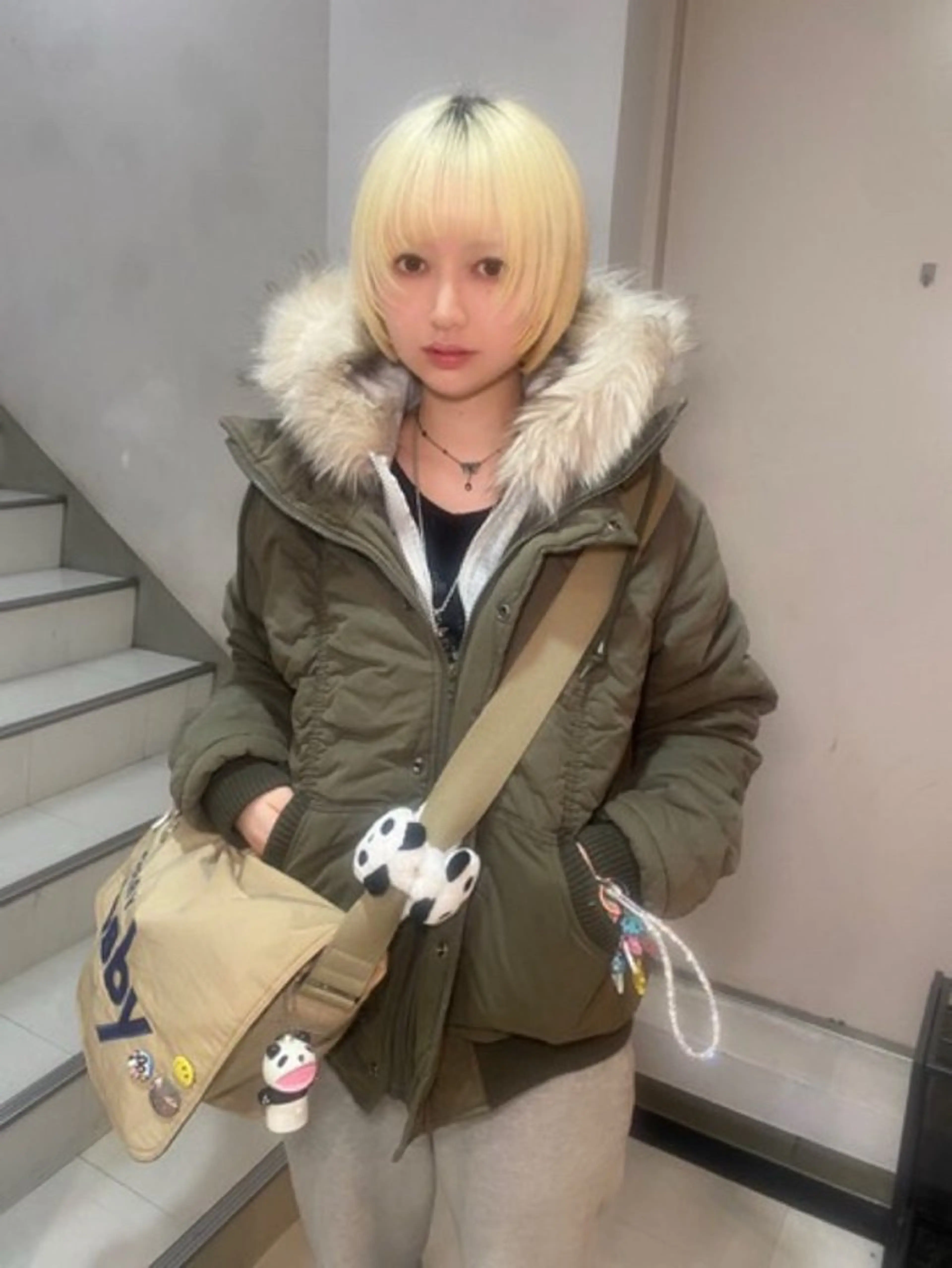 ショート riria/ボブ /透明感カラー🎀のヘアスタイル