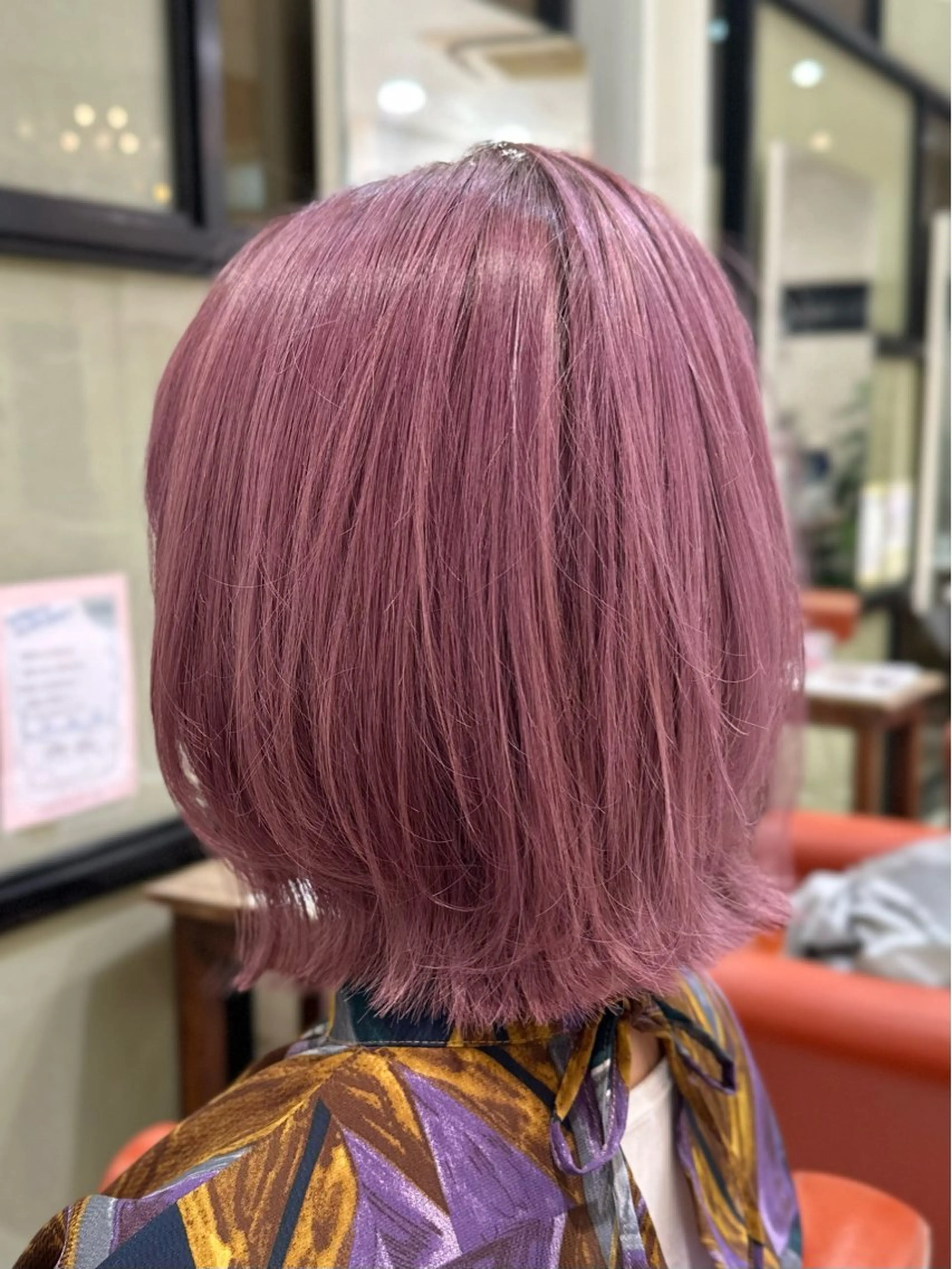 ミディアム カラー カット ヘアカラー トリートメント 井上 武輝のヘアスタイル