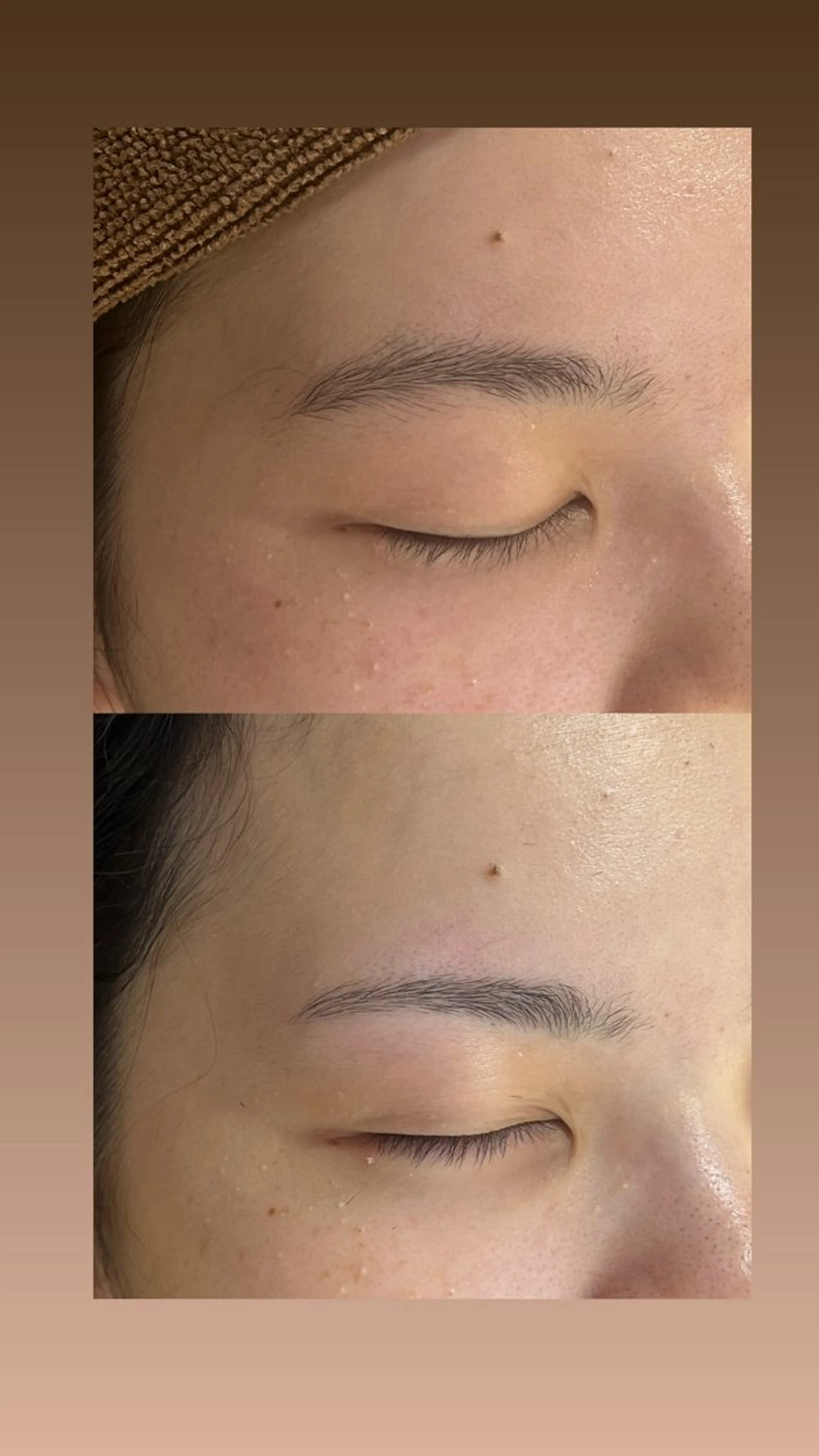 アイブロウ ワックス脱毛 眉カット waka❤️✨ レイヤーボブ/エクのヘアスタイル