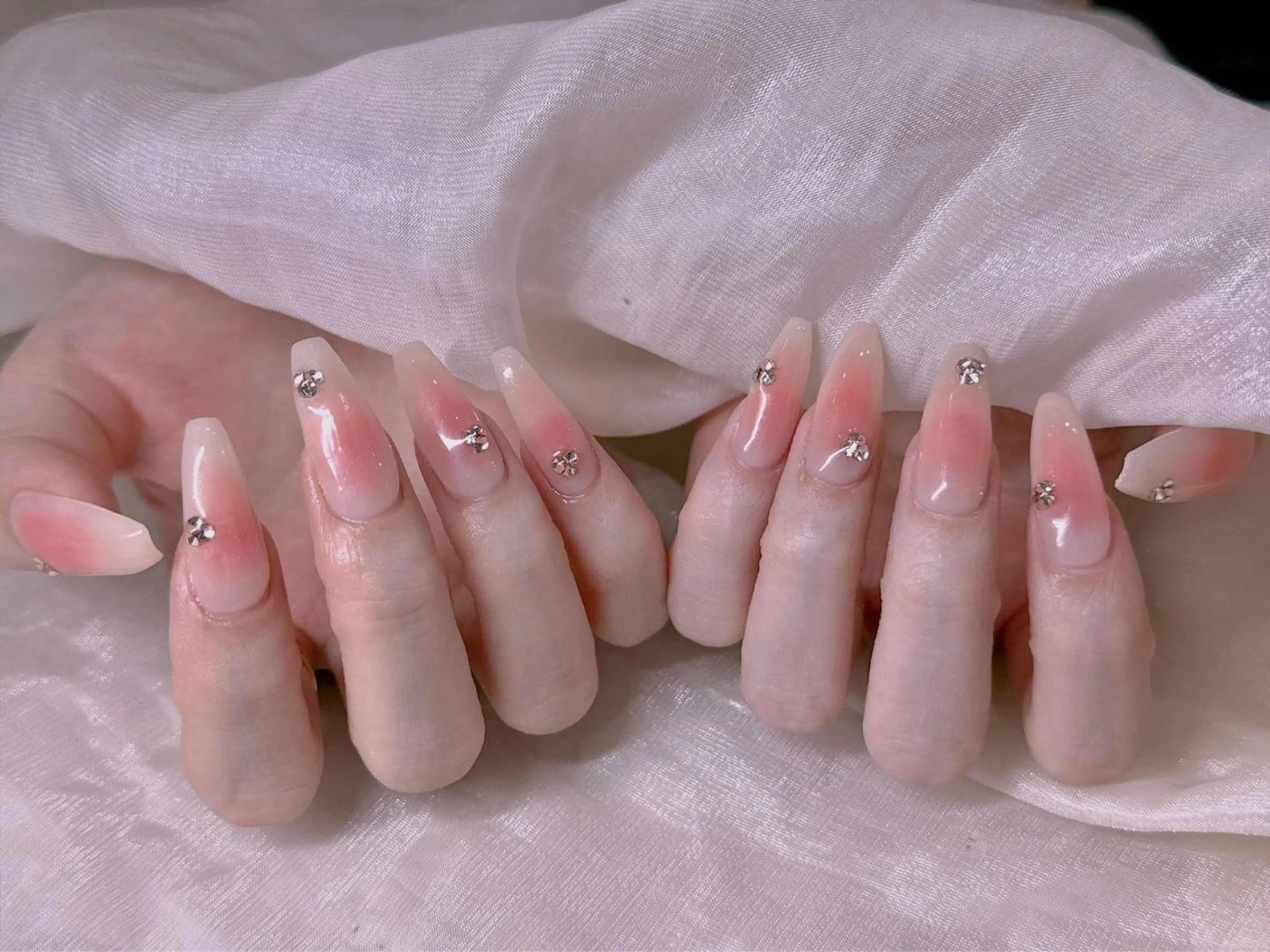 ネイル ハンドネイル 長さだし専門店 M2　rikaのネイルデザイン