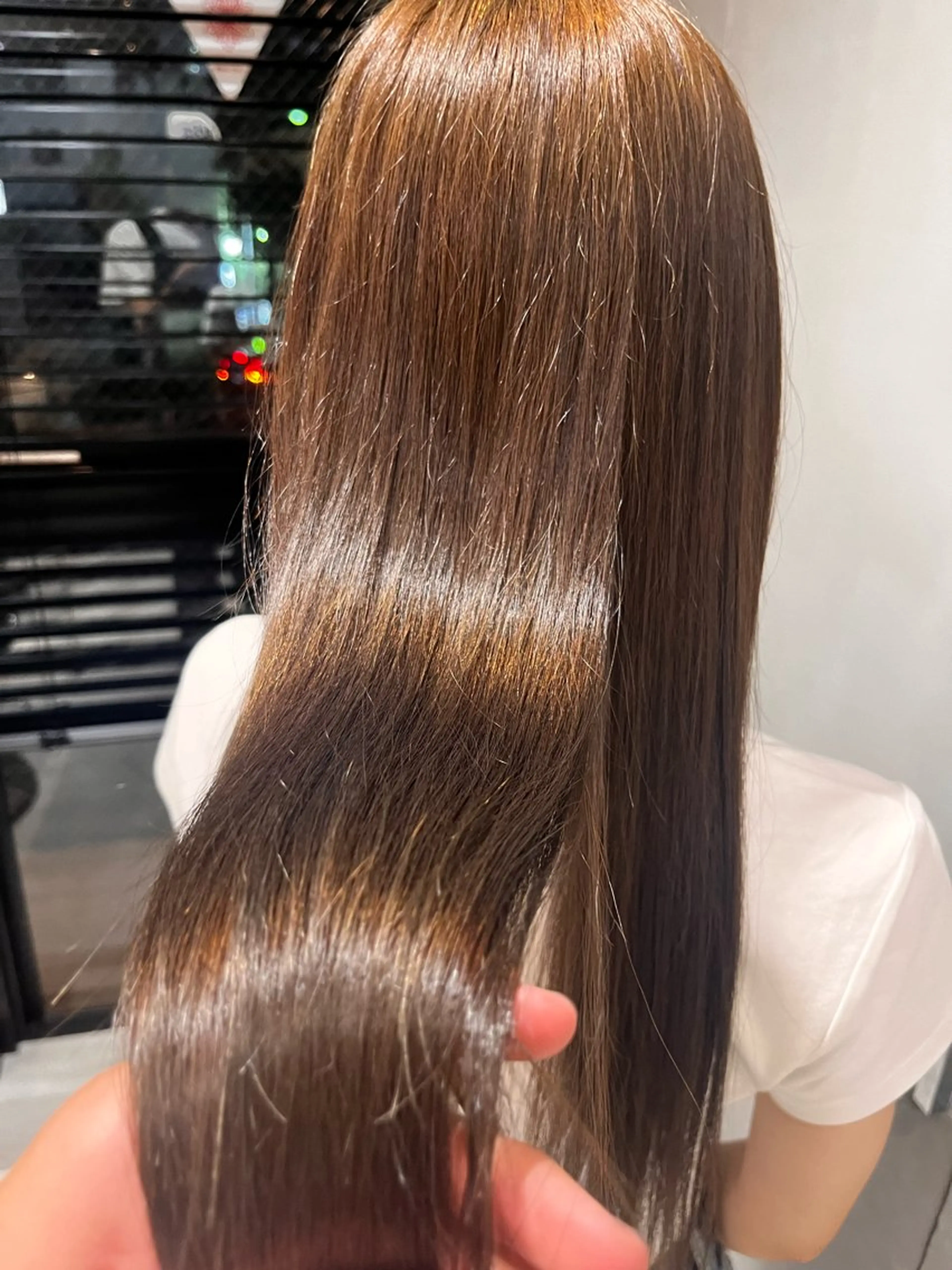 ロング カラー ヘアアレンジ ボブカット/ 榎本 璃己のヘアスタイル