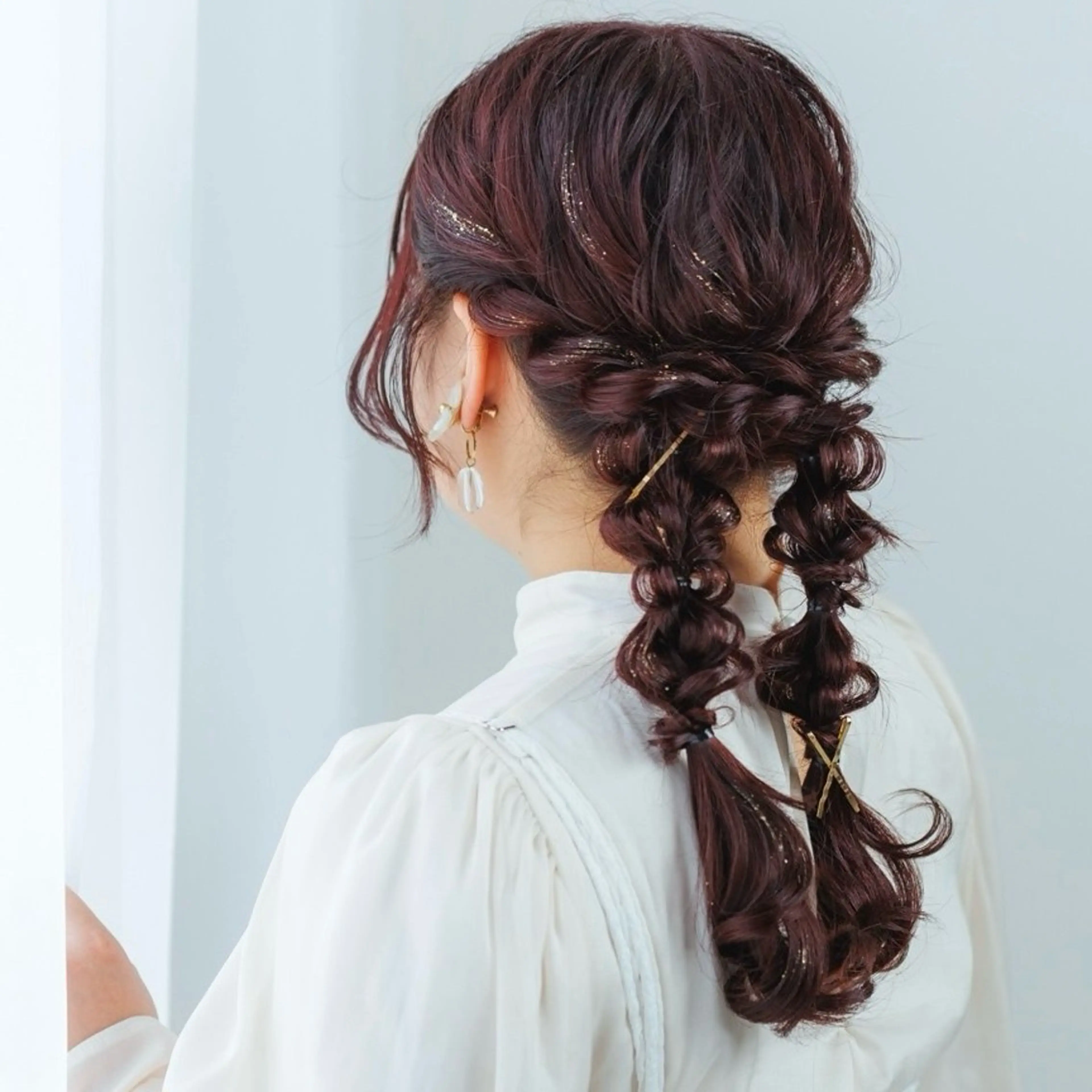 ヘアアレンジ 清水 玖琉海のヘアスタイル