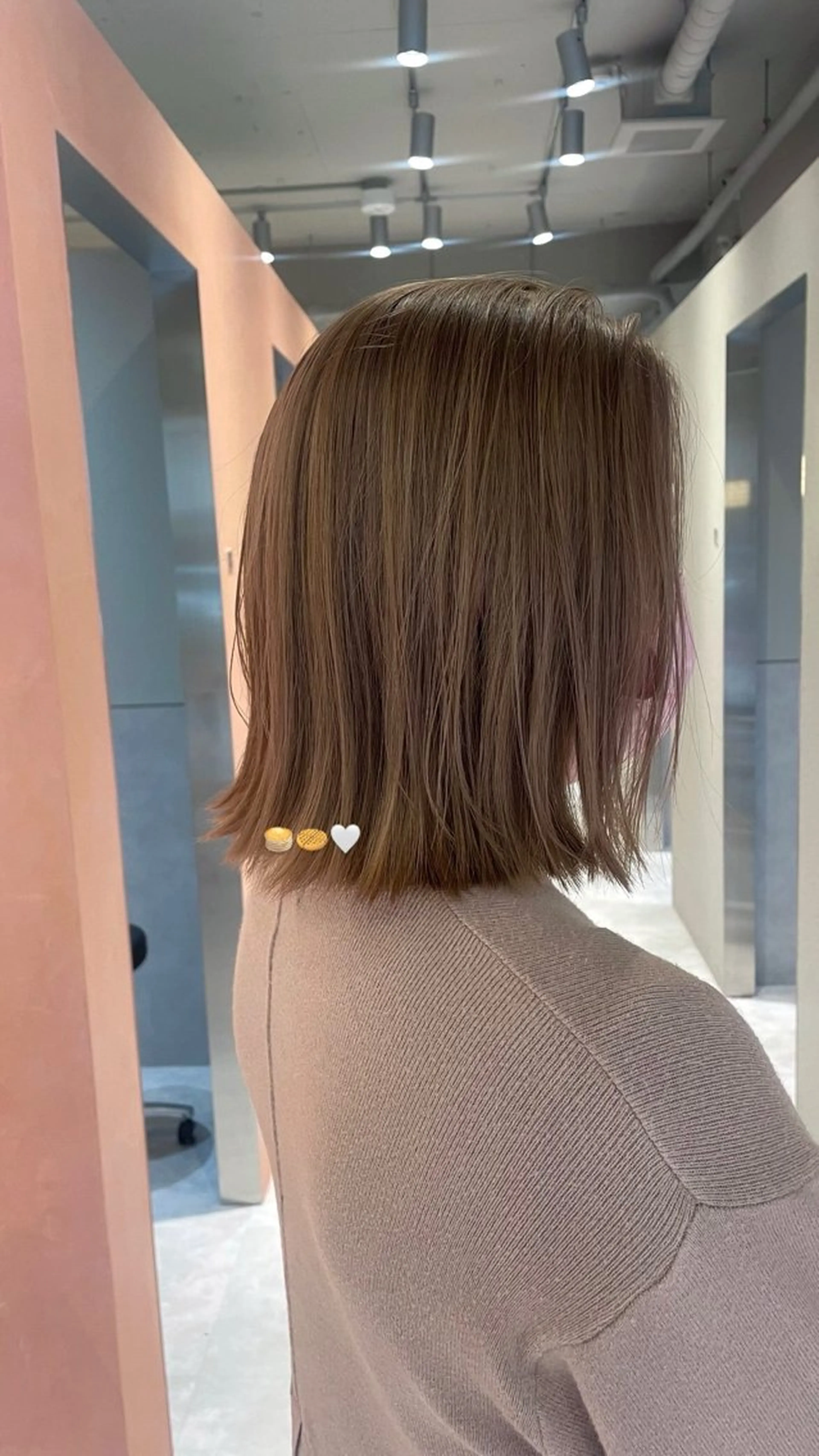 ミディアム カラー カット ヘアカラー SALOWIN 立川所属・MAYU /ナチュラルヘア🌷のヘアスタイル