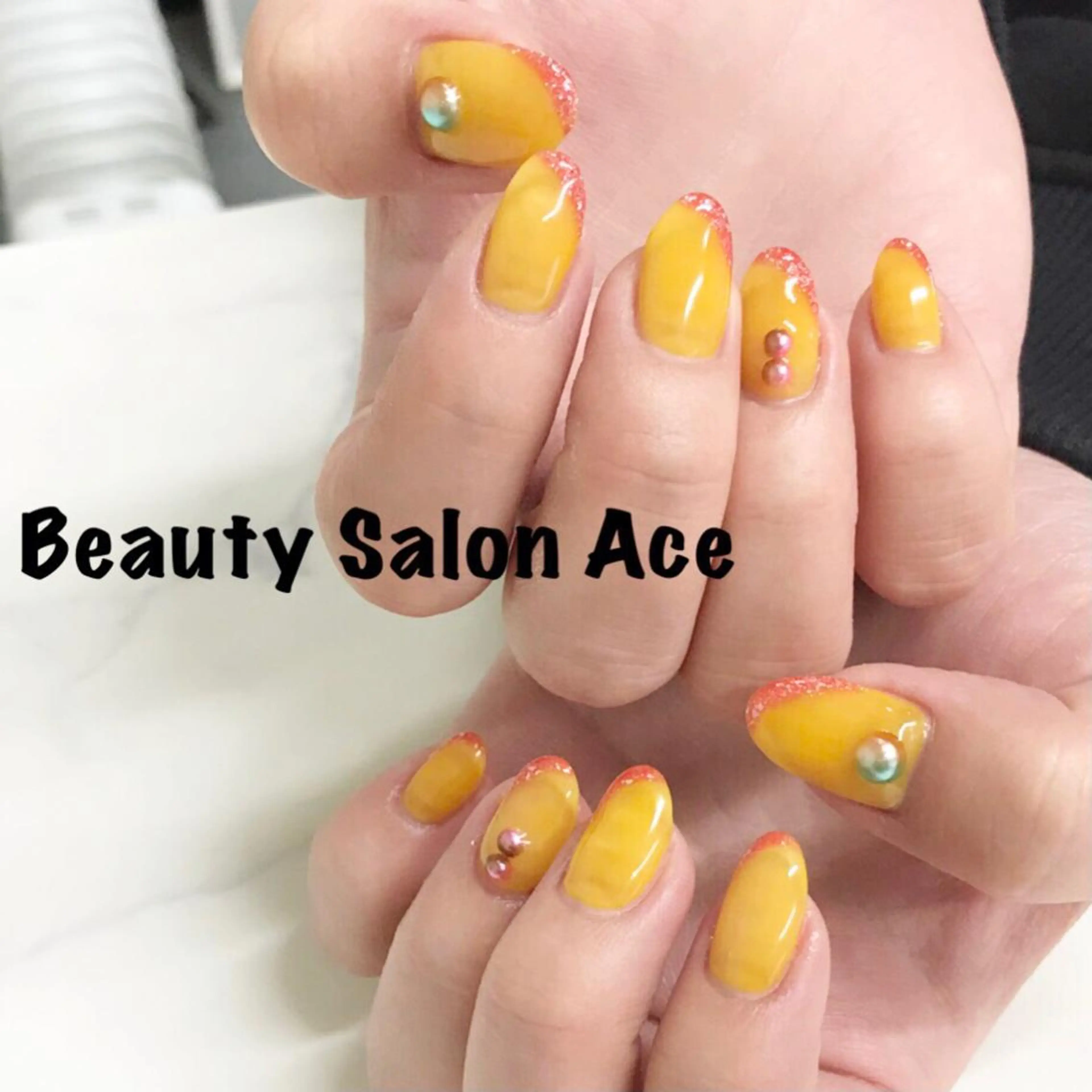 ネイル ハンドネイル ハンドケア 池袋フィルイン Ace♡Nailのネイルデザイン