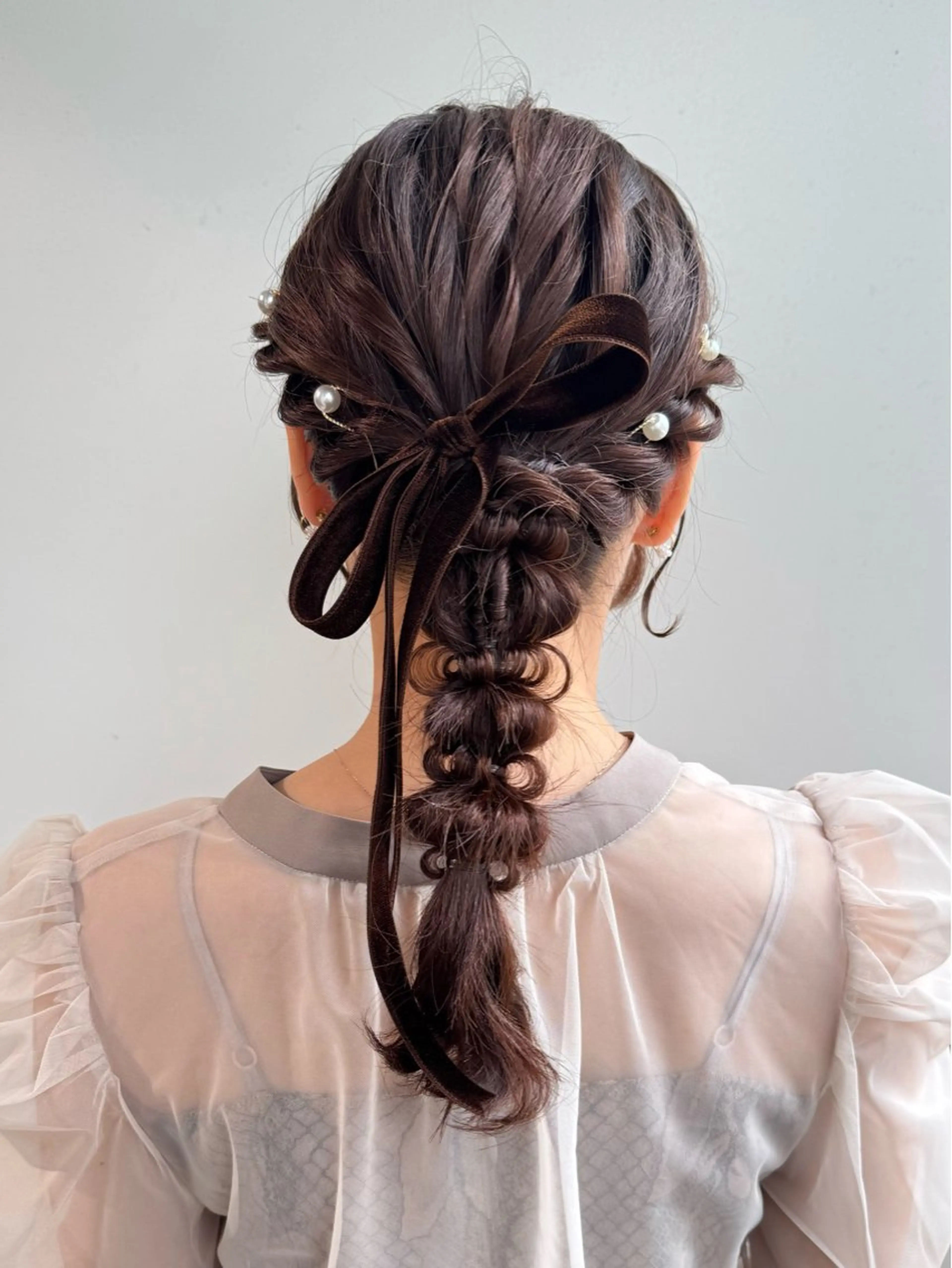 ヘアアレンジ ヘアセット 縮毛矯正/エクステ ヘアアレンジ/ひふみのヘアスタイル