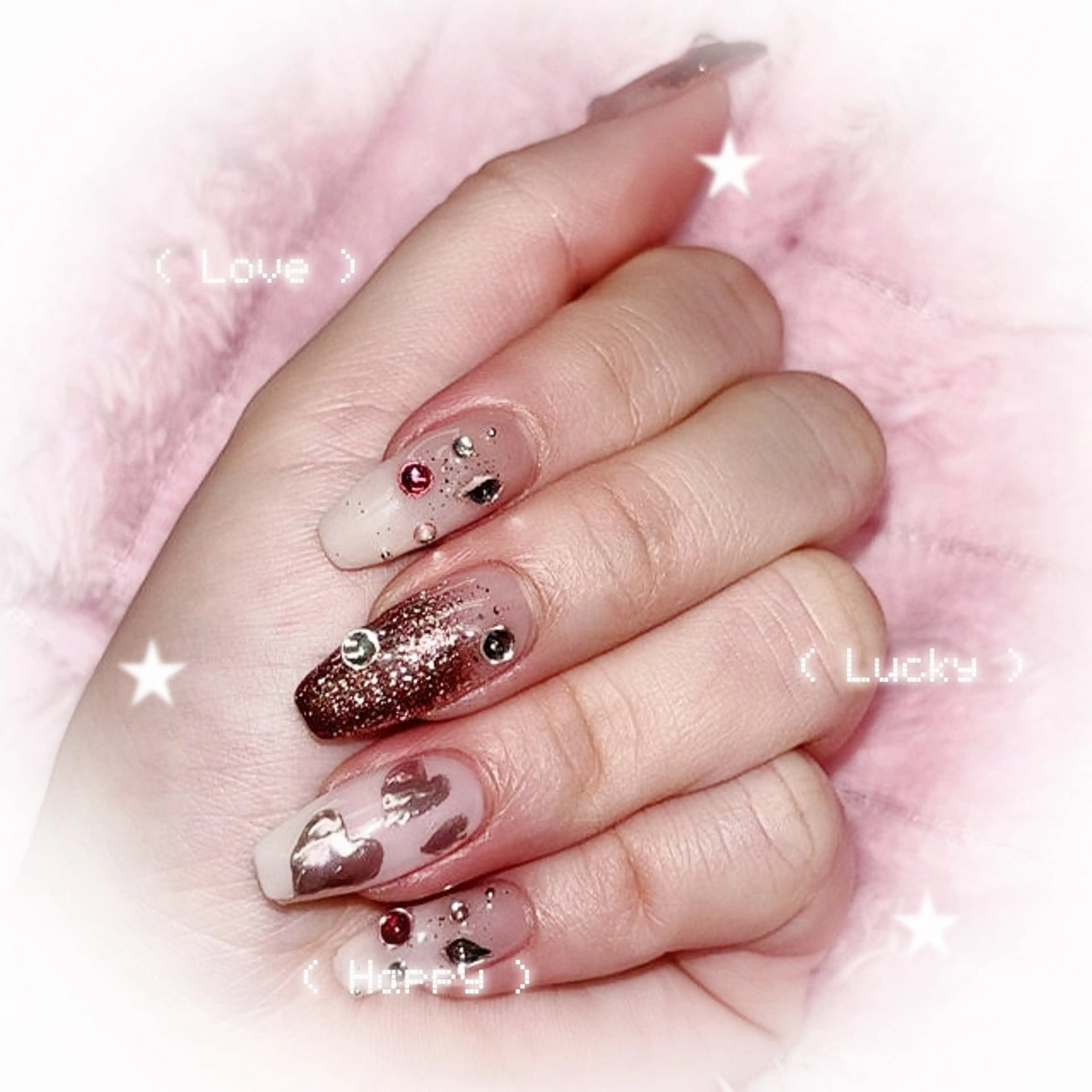 ネイル 持ち込み エクラ はるのネイルデザイン