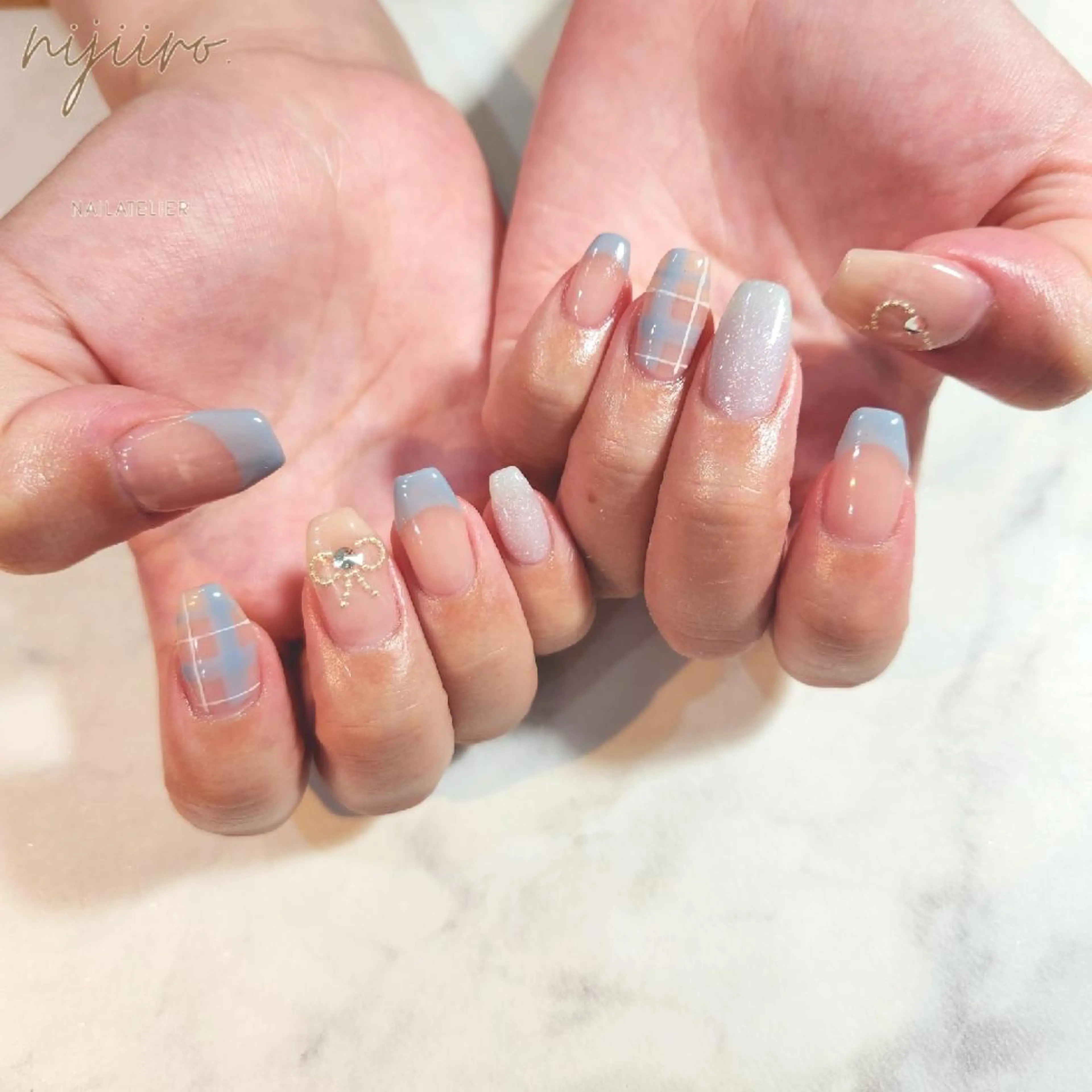 ネイル ハンドネイル nailatelier nijiiro.所属・nijiiro🌈 サトウのネイルデザイン