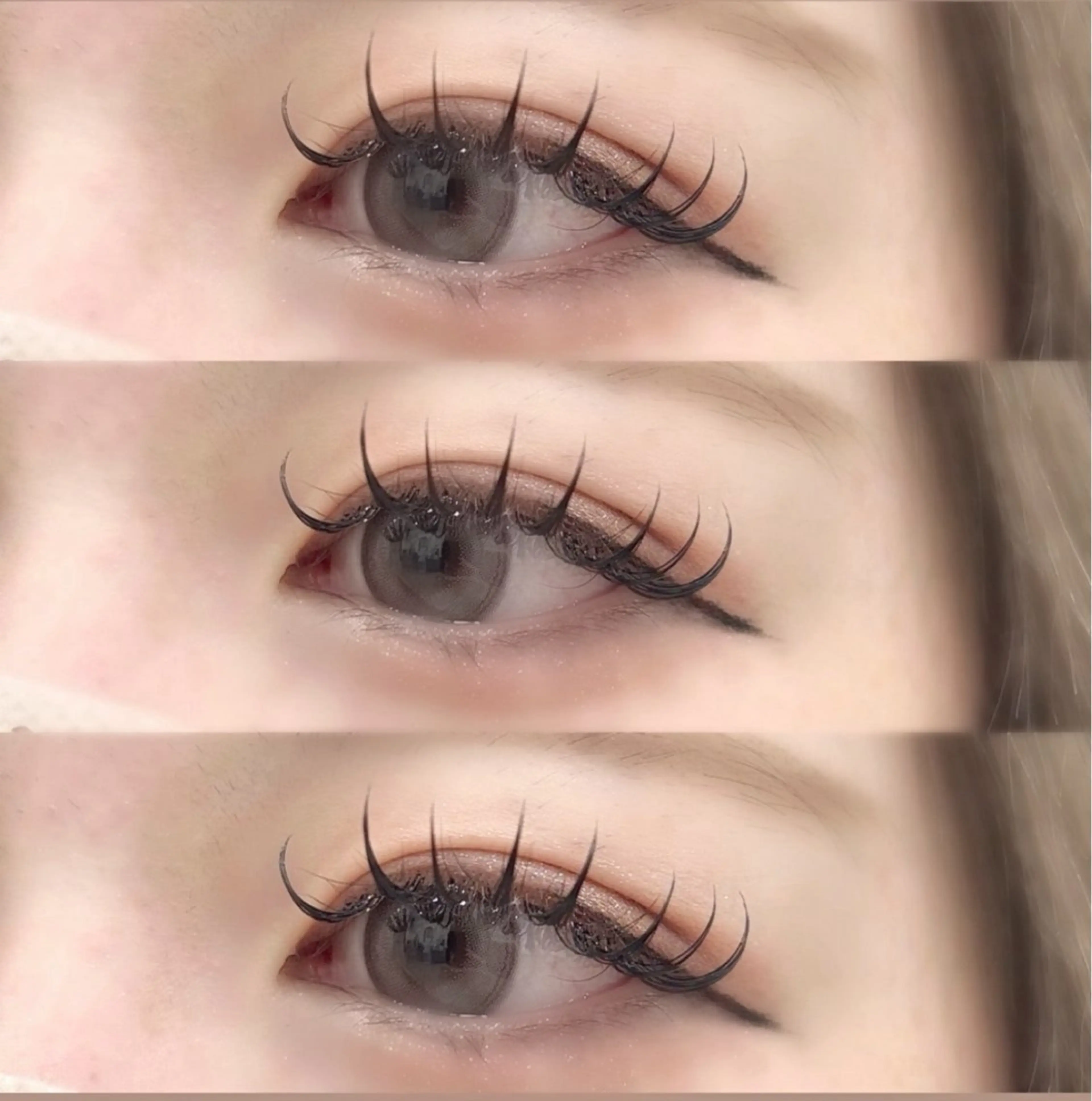 マツエク・マツパ 束感まつ毛 韓国風マツエク MIRUS町田店 NANAのマツエク・マツパデザイン