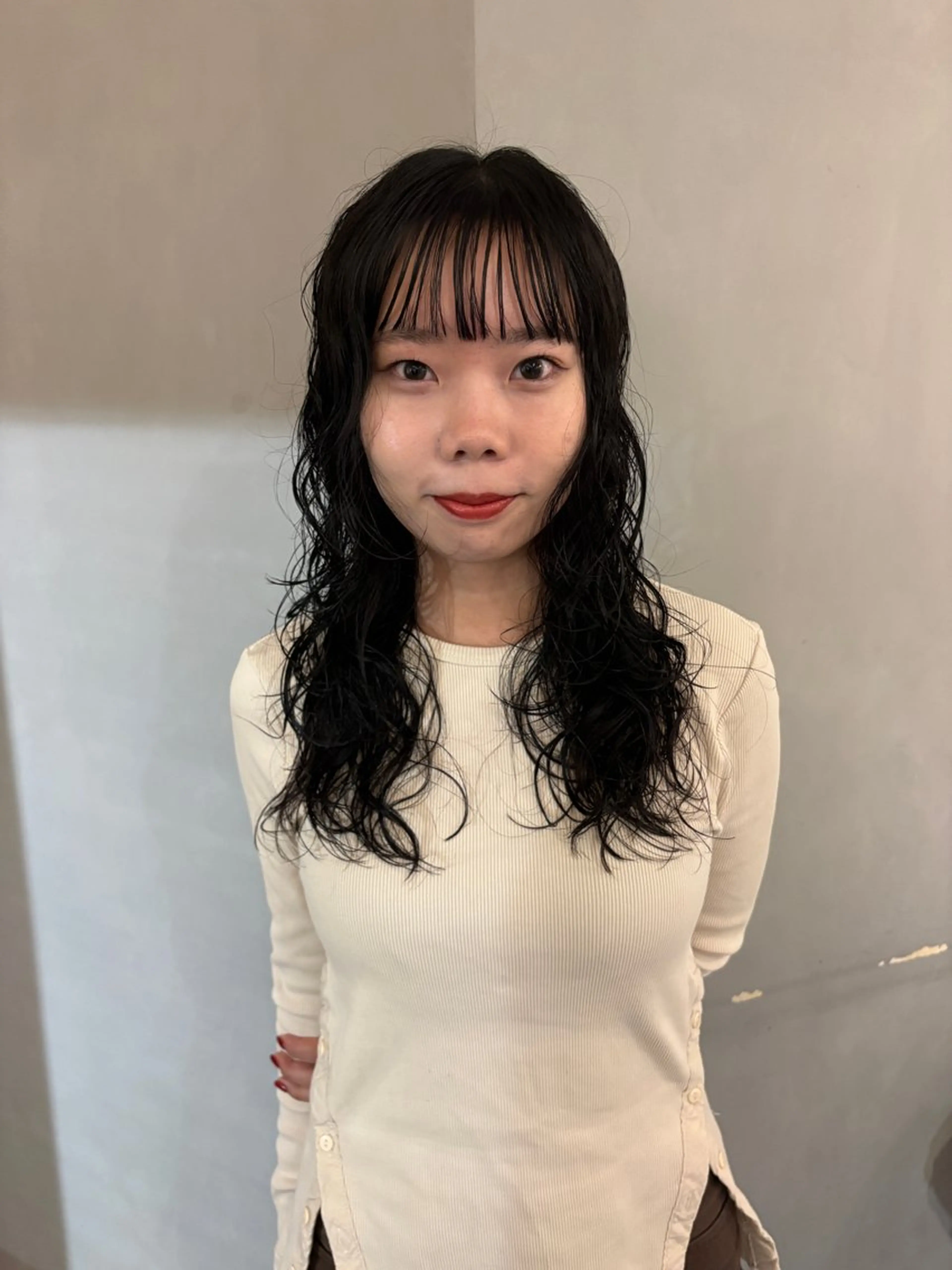 ロング カット パーマ パーマ/ボブ,ロング ヤマシタミウ🌀のヘアスタイル