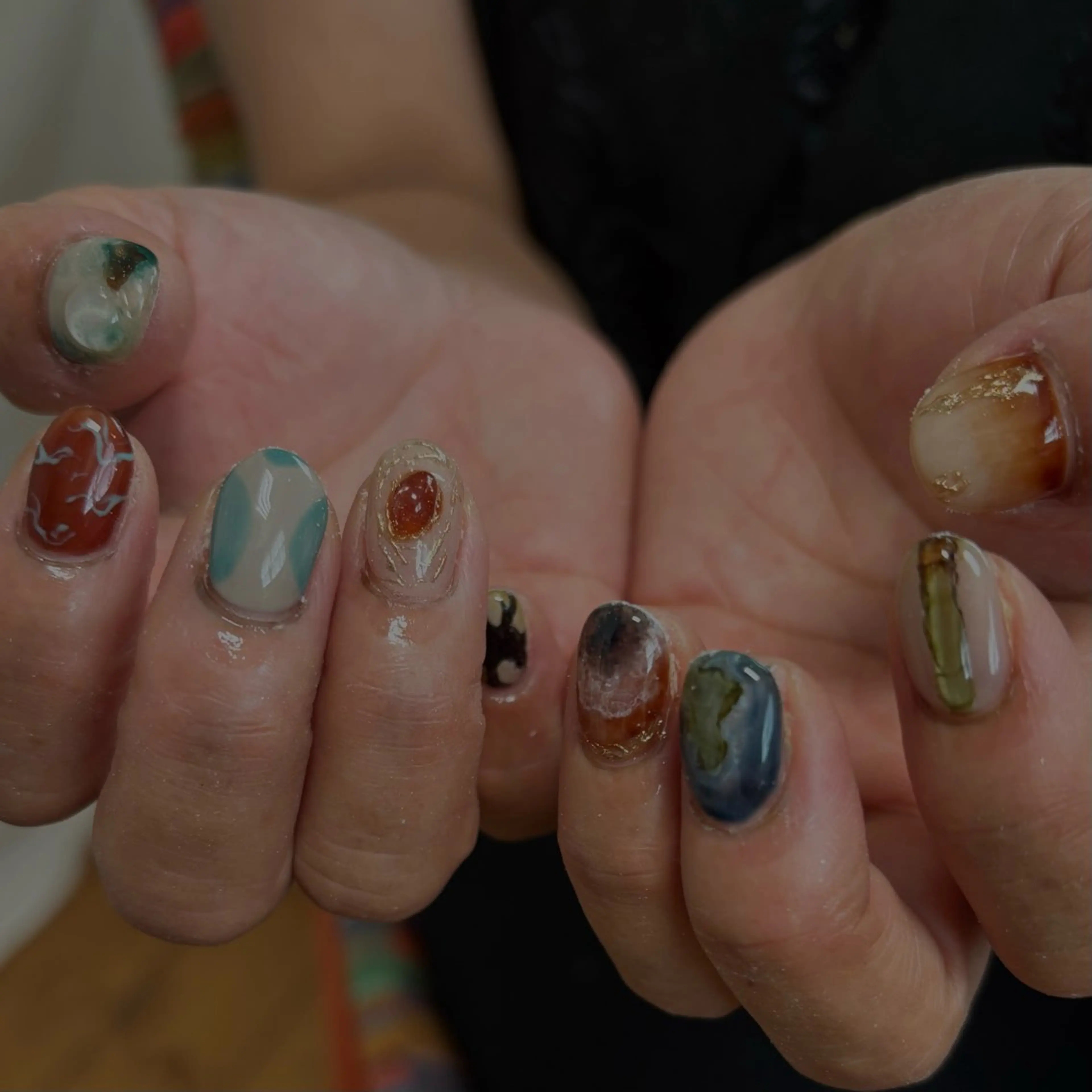 ネイル ハンドネイル 爪塗屋 さんのネイルデザイン