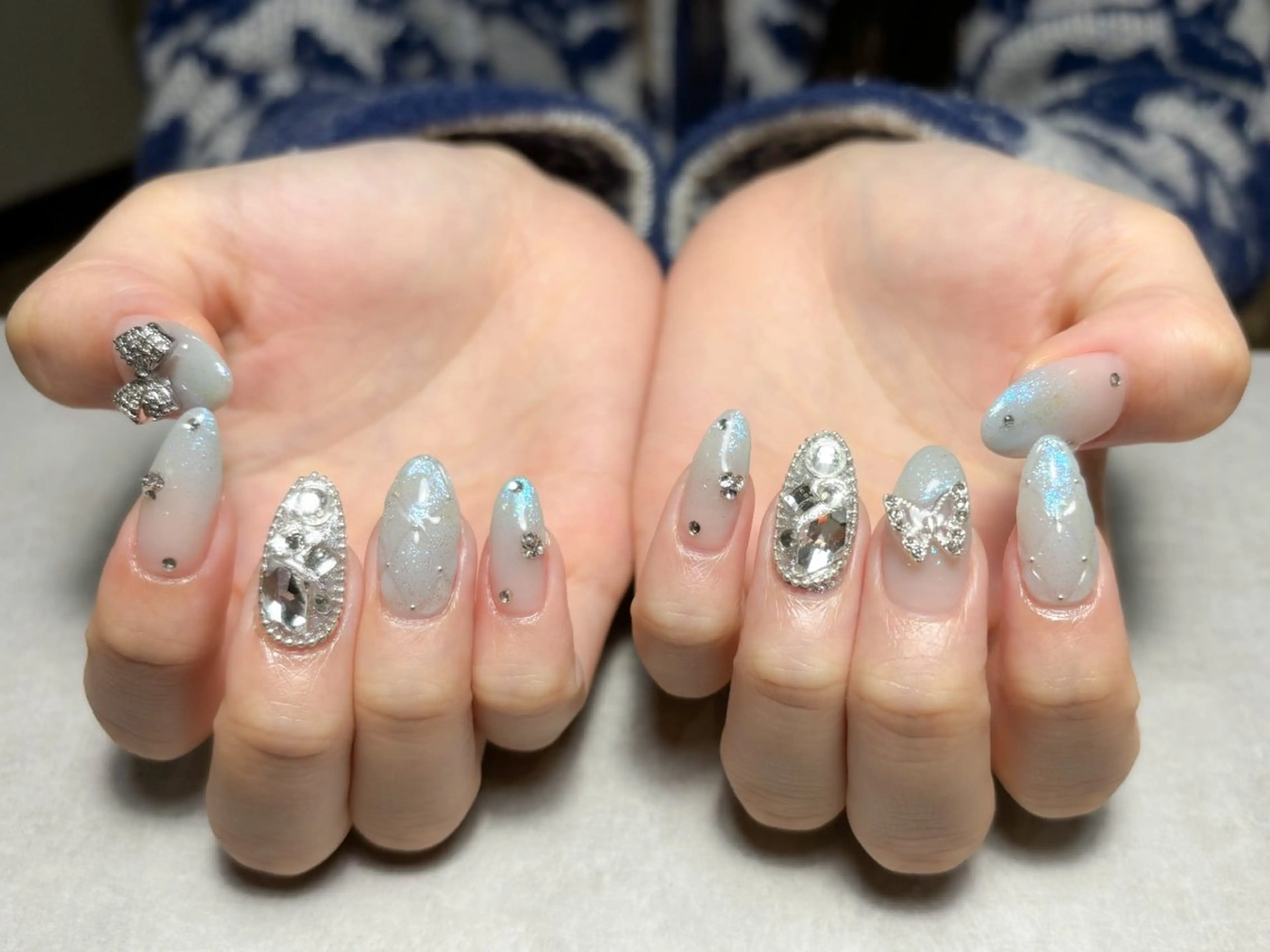 ネイル アートネイル ジェルネイル 韓国ネイル 持ち込み パラジェル ハンドネイル BEAUTY SALON yc.hacci所属・SALON yc.hacciのマツエク・マツパデザイン