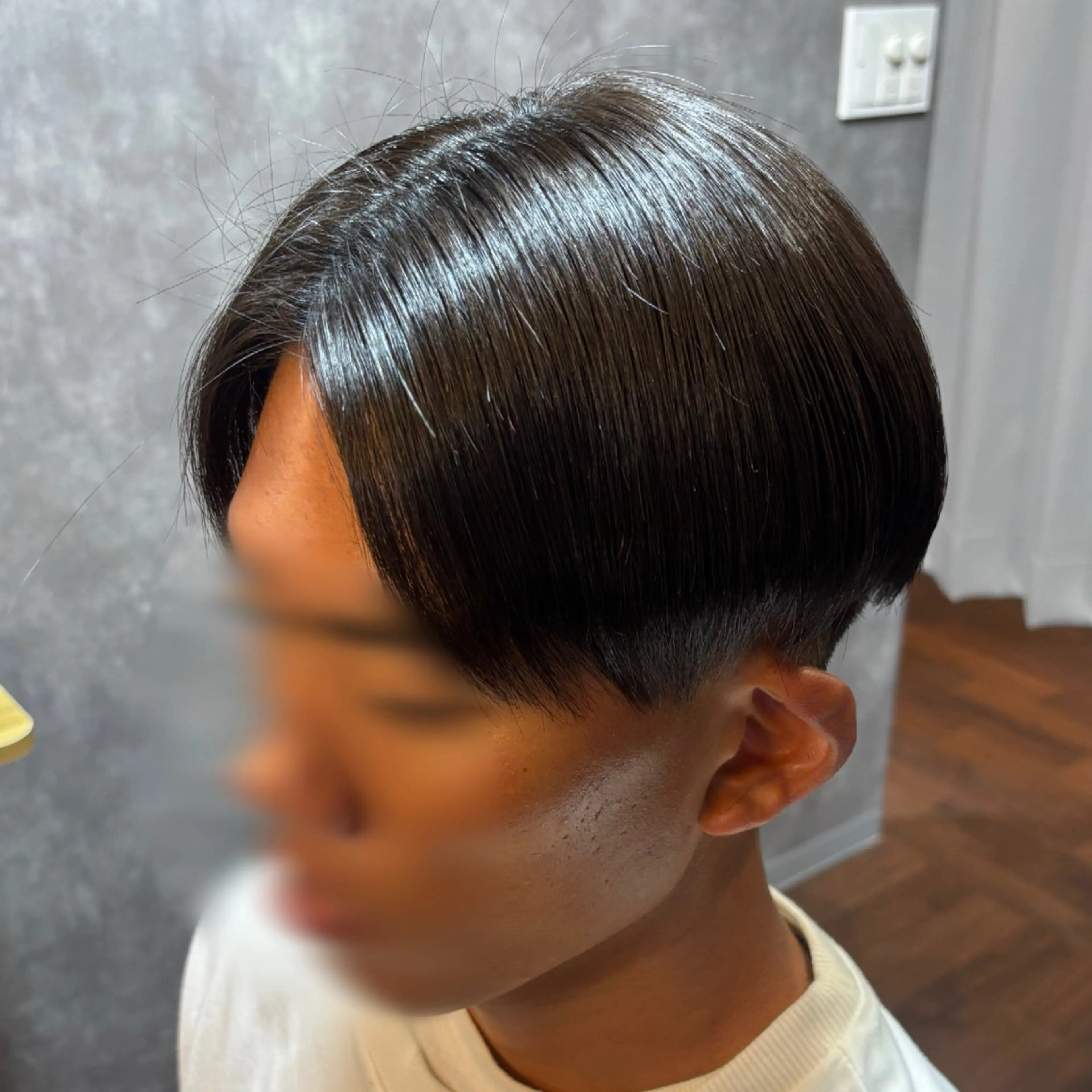 ショート メンズ カット 縮毛矯正 松尾 叶恋のヘアスタイル