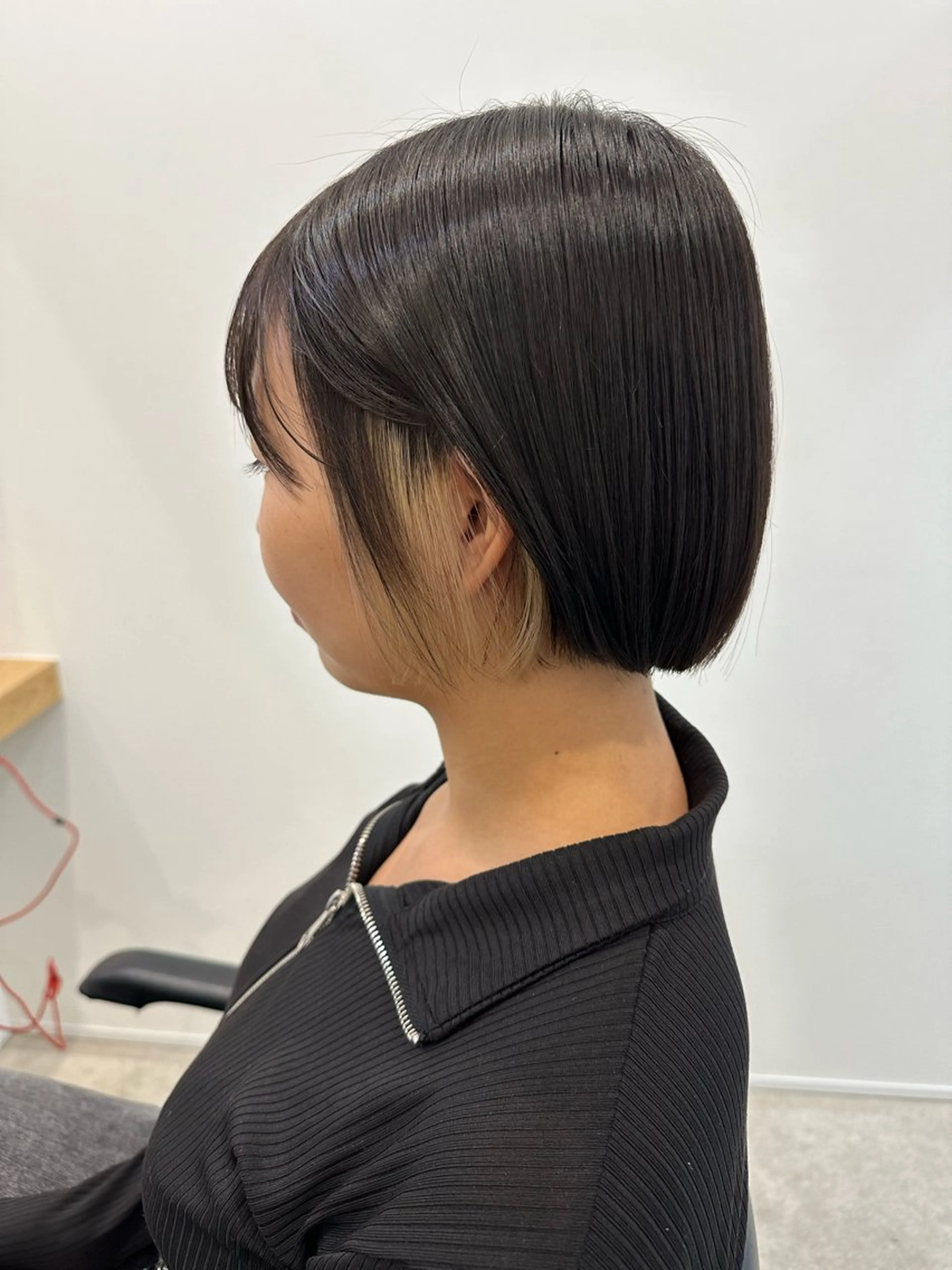 ショート カラー レイヤー/ナチュラル 💐nao.のヘアスタイル