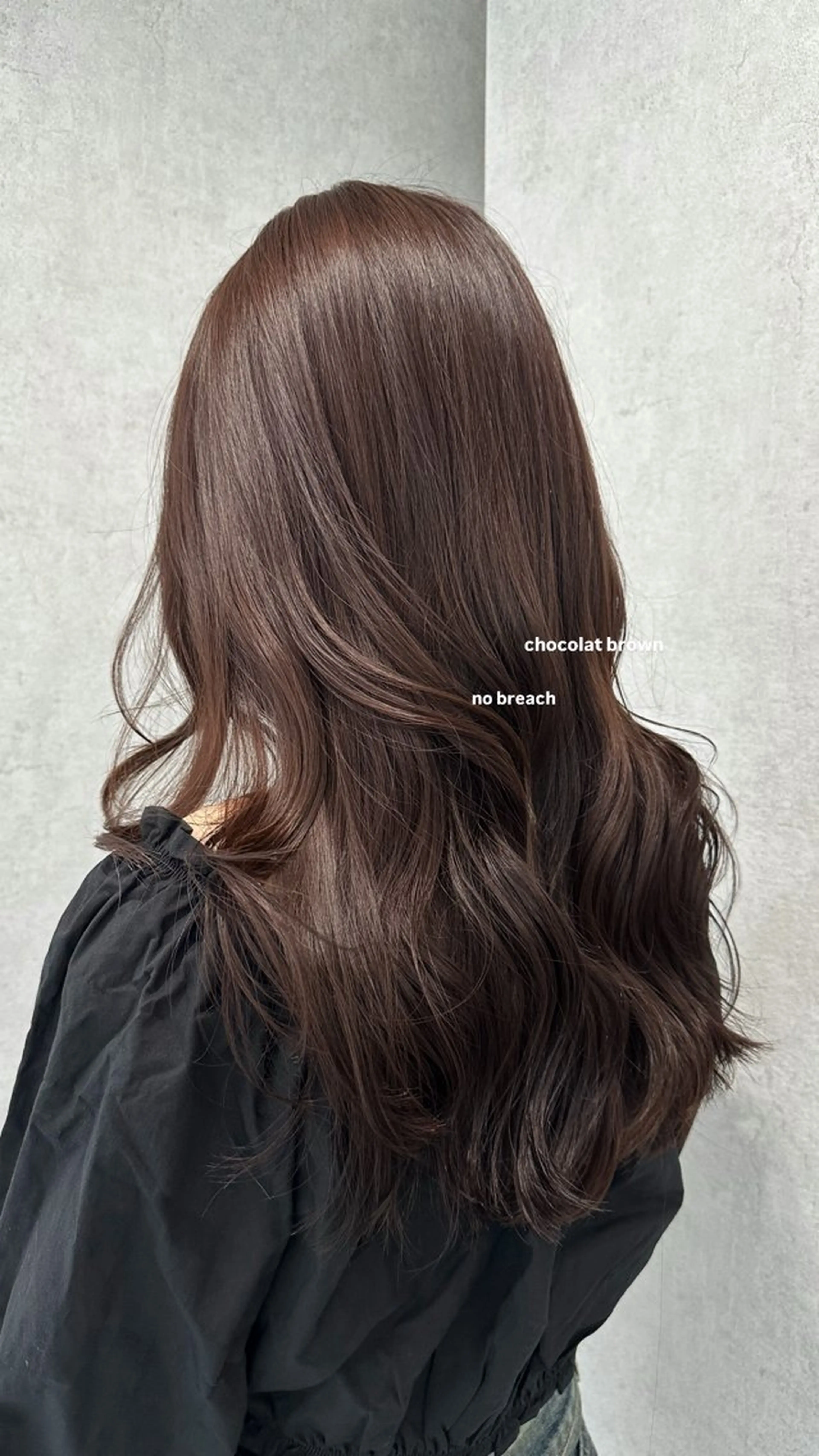 セミロング カラー ヘアセット v-lab studio所属・韓国レイヤーカット/ 艶カラー/ noaのヘアスタイル