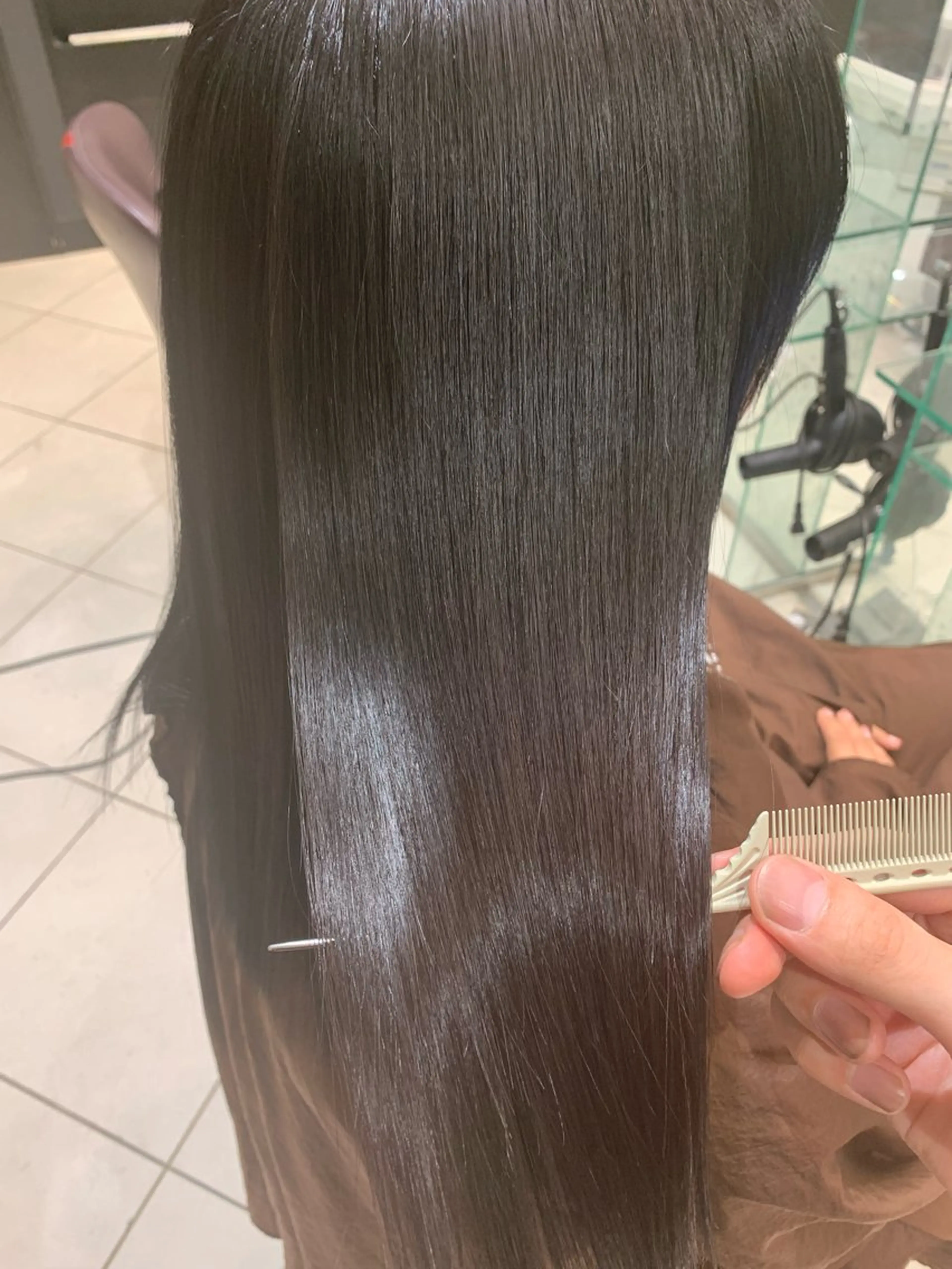 セミロング カット ヘアカラー トリートメント ヘアセット ✨上村 潤平✨メンズヘア✨のヘアスタイル