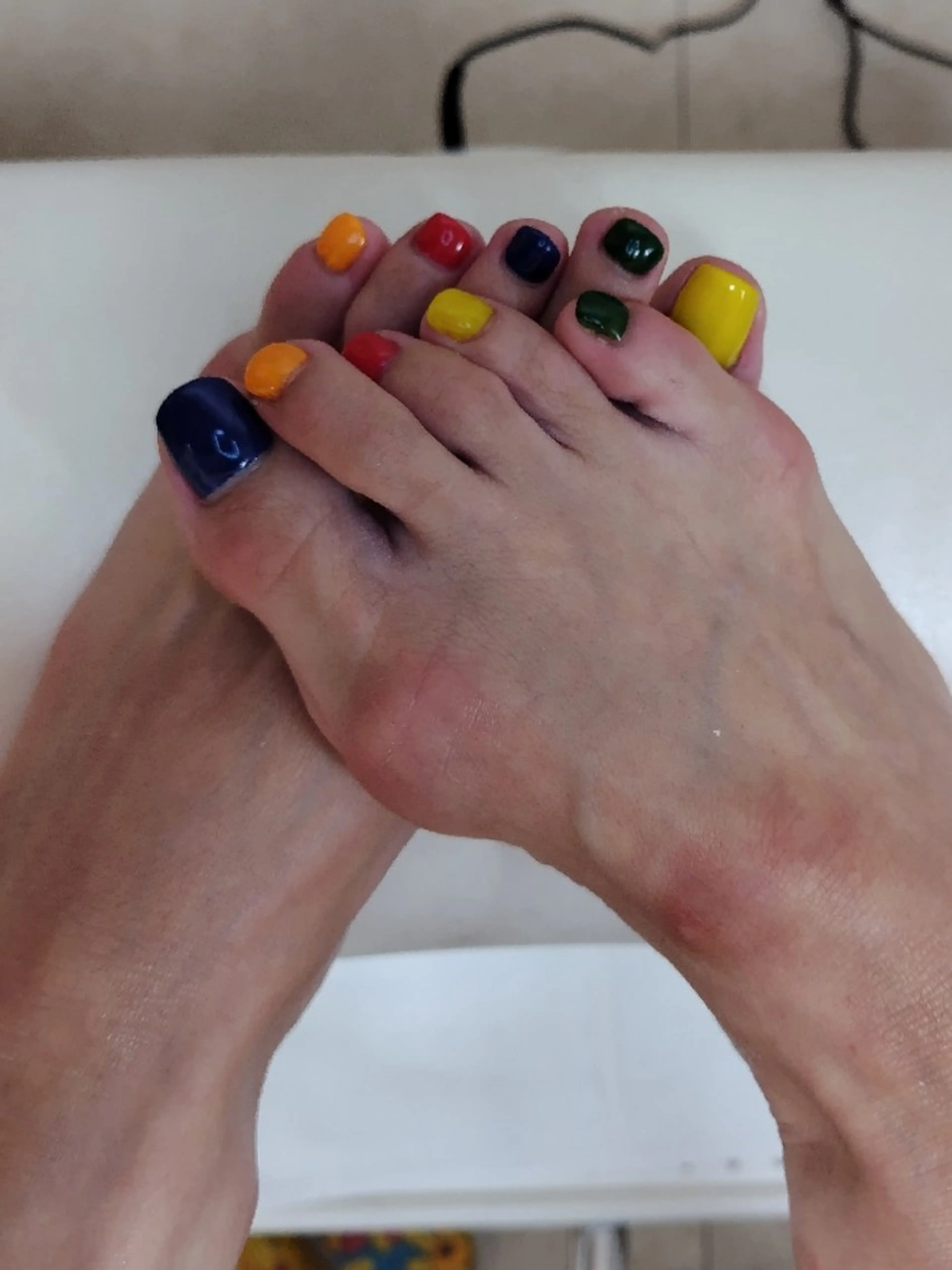 ネイル フットネイル フットネイル 黒浜 ちなみのネイルデザイン