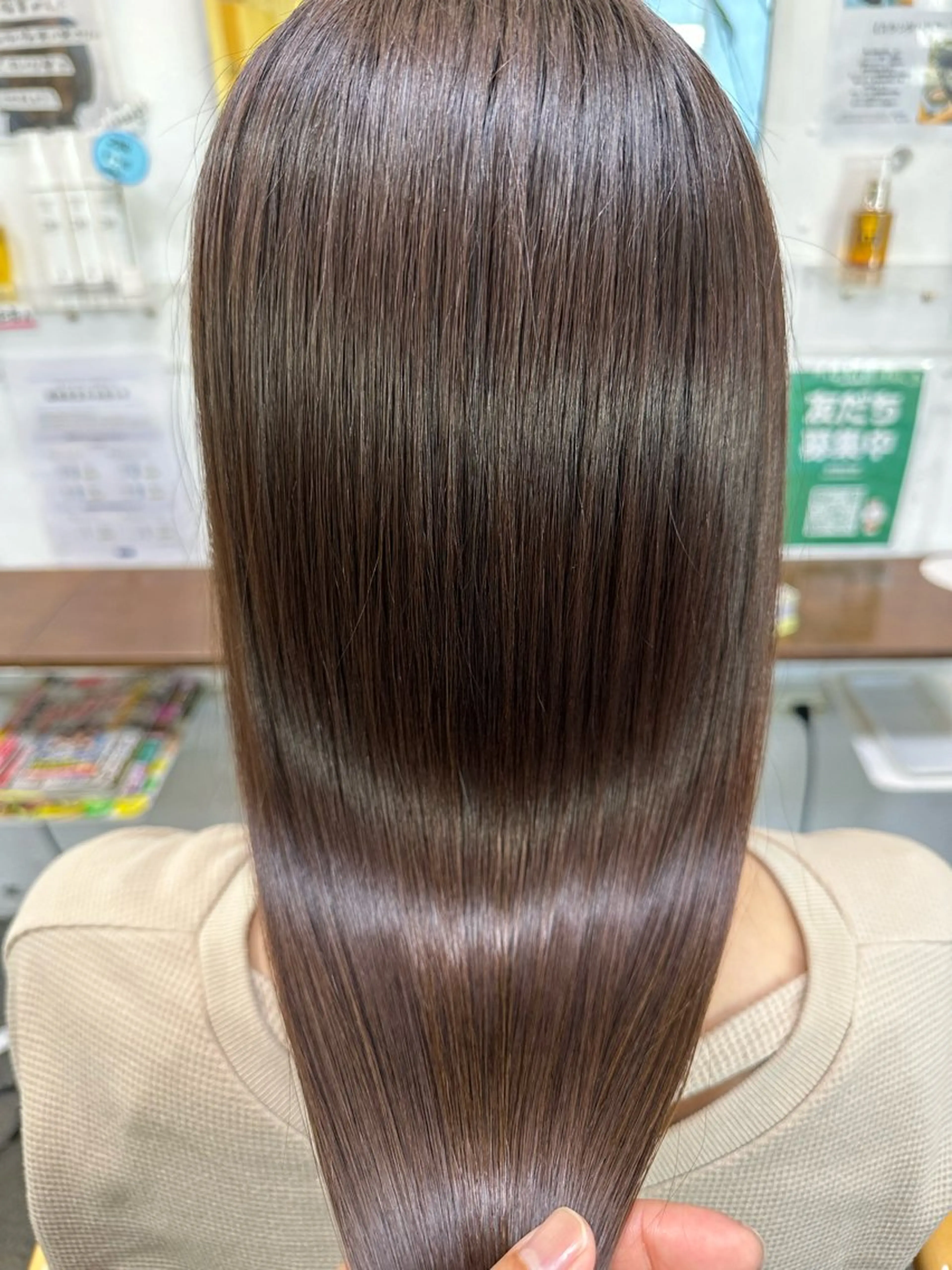 ロング 髪質改善 カット ヘアカラー トリートメント 【髪質改善】に特化 オリーブオイルクラブのヘアスタイル