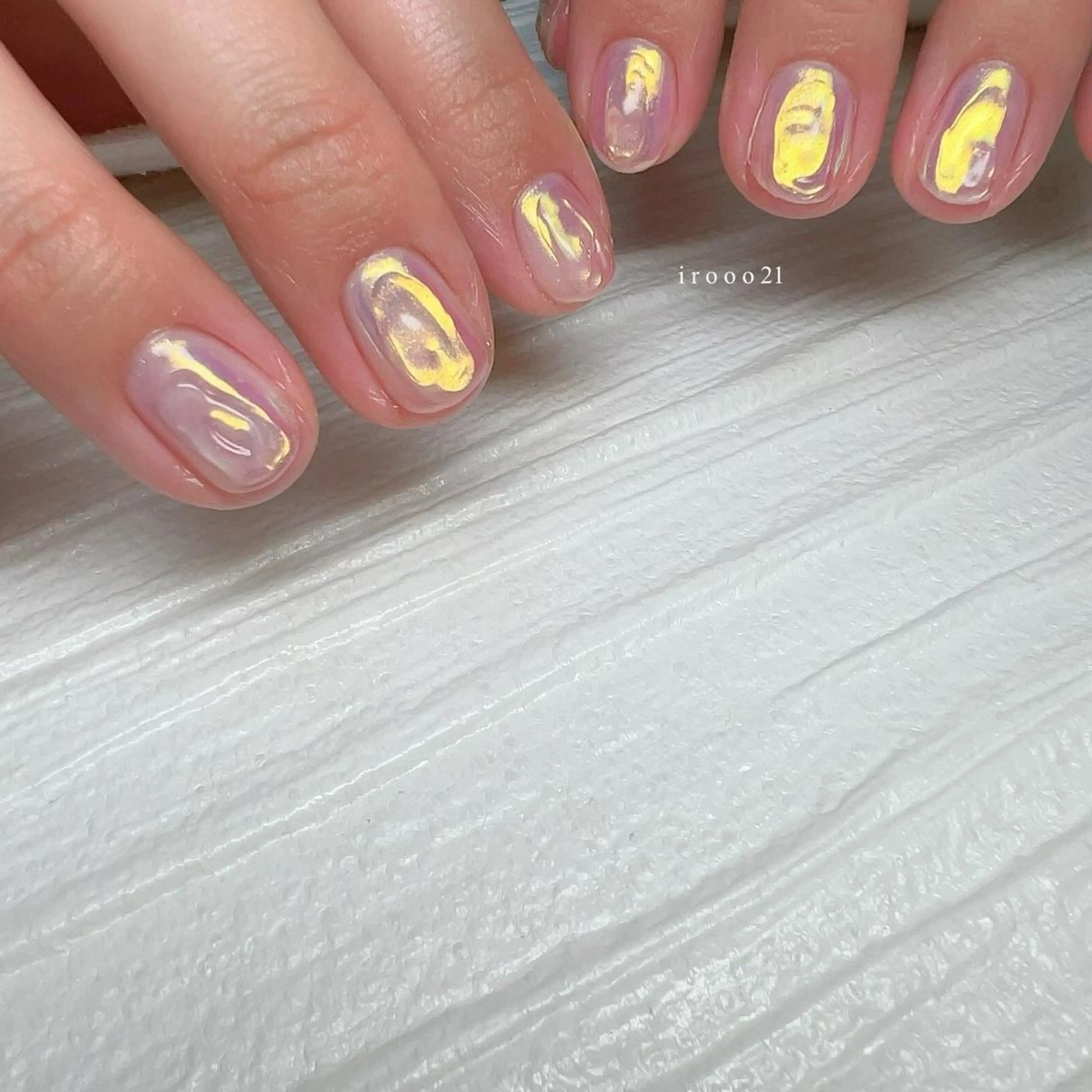 ネイル クリアネイル irooo 21のネイルデザイン